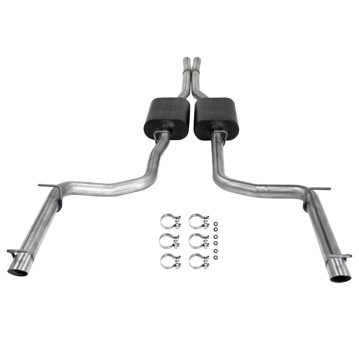 American Thunder Cat-Back Exhaust System 2011-2014 Dodge Charger R/T And Chrysler 300 Models With 5.7L Hemi Engine Aggressive Sound Flowmaster