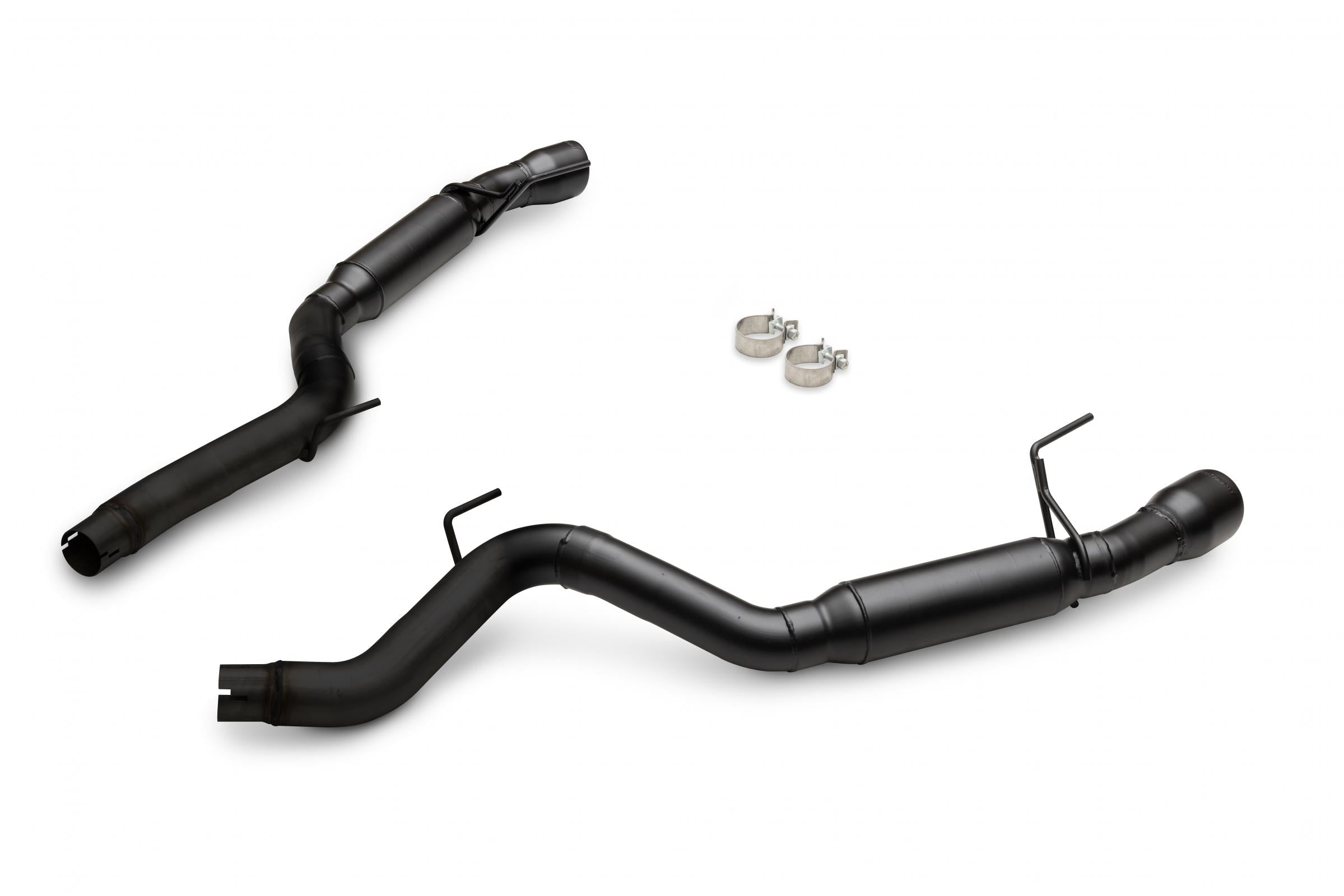 Outlaw Axle-Back Exhaust System Fits 2024-2026 Ford Mustang Gt 5.0-Liter And Ecoboost 2.3-Liter, Outlaw Axle-Back 3.0-Inch Stainless Steel Exhaust System, 4.0-Inch Black Tips With No Valves Flowmaster