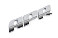 Badge Polished Silver APR Badge in Polished Silver APR