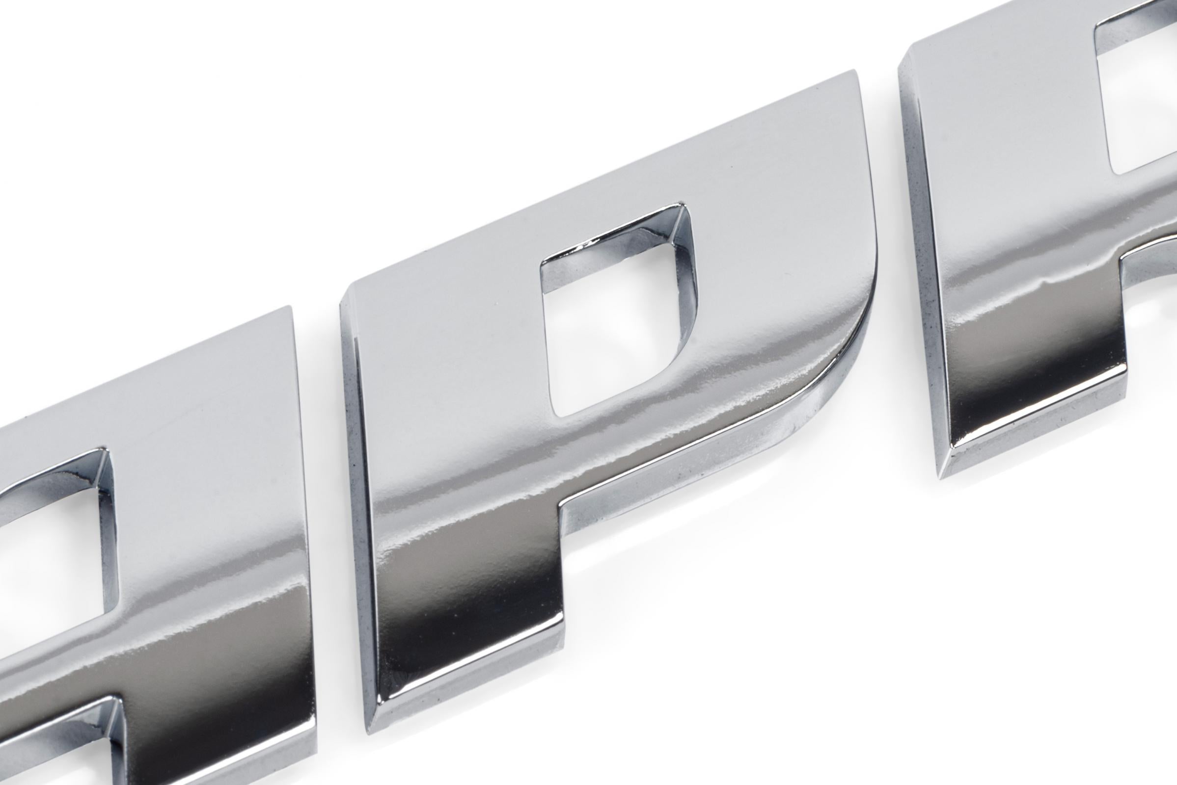 Badge Polished Silver APR Badge in Polished Silver APR