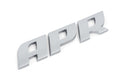 Badge Matte Silver APR Badge in Matte Silver APR