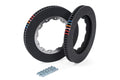 Brakes 380x34mm 2 Piece Replacement Rings and Hardware Fits APR 6 Piston Brakes Direct replacement 380x34mm Brake Discs APR