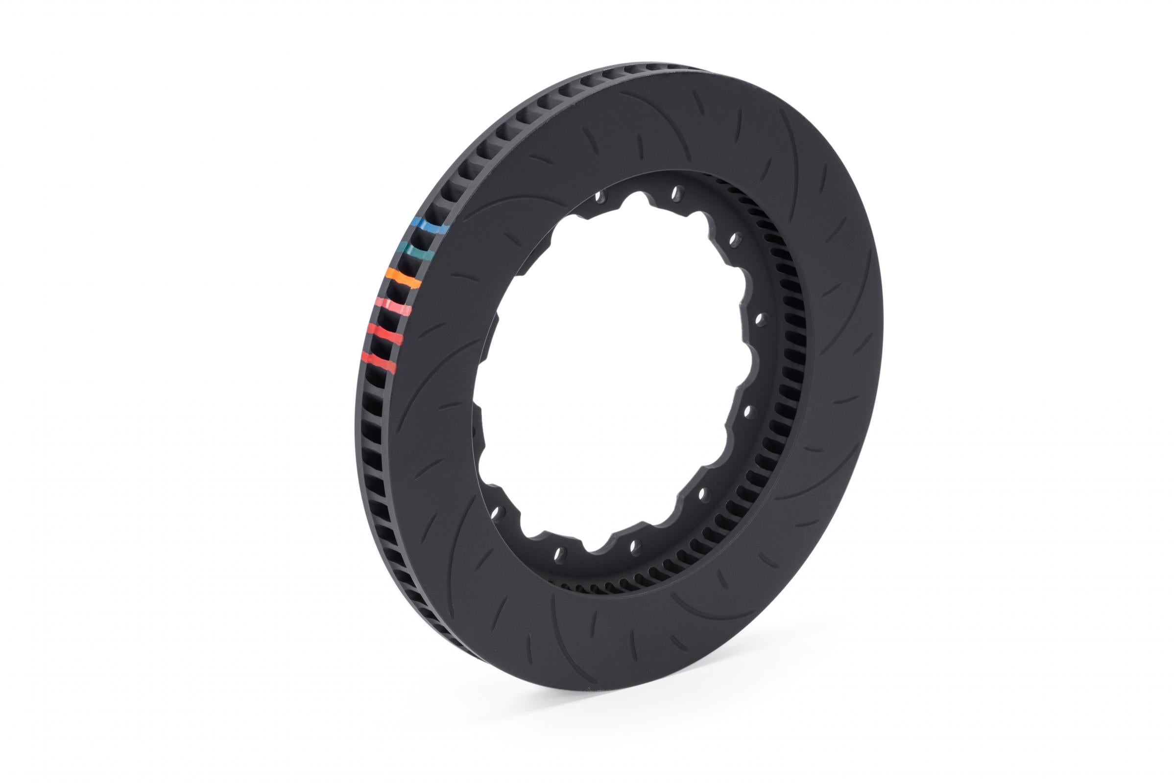 Brakes 380x34mm 2 Piece Replacement Rings and Hardware Fits APR 6 Piston Brakes Direct replacement 380x34mm Brake Discs APR