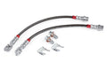 Braided Stainless Steel Brake Lines (Set of 2) Rear Fits Volkswagen Golf SportWagen 15-19, Golf Alltrack 17-19, Tiguan Limited 17-18, Tiguan 09-17, GTI 15-24, Jetta 19-24, Golf 15-21, Passat 12-22 APR