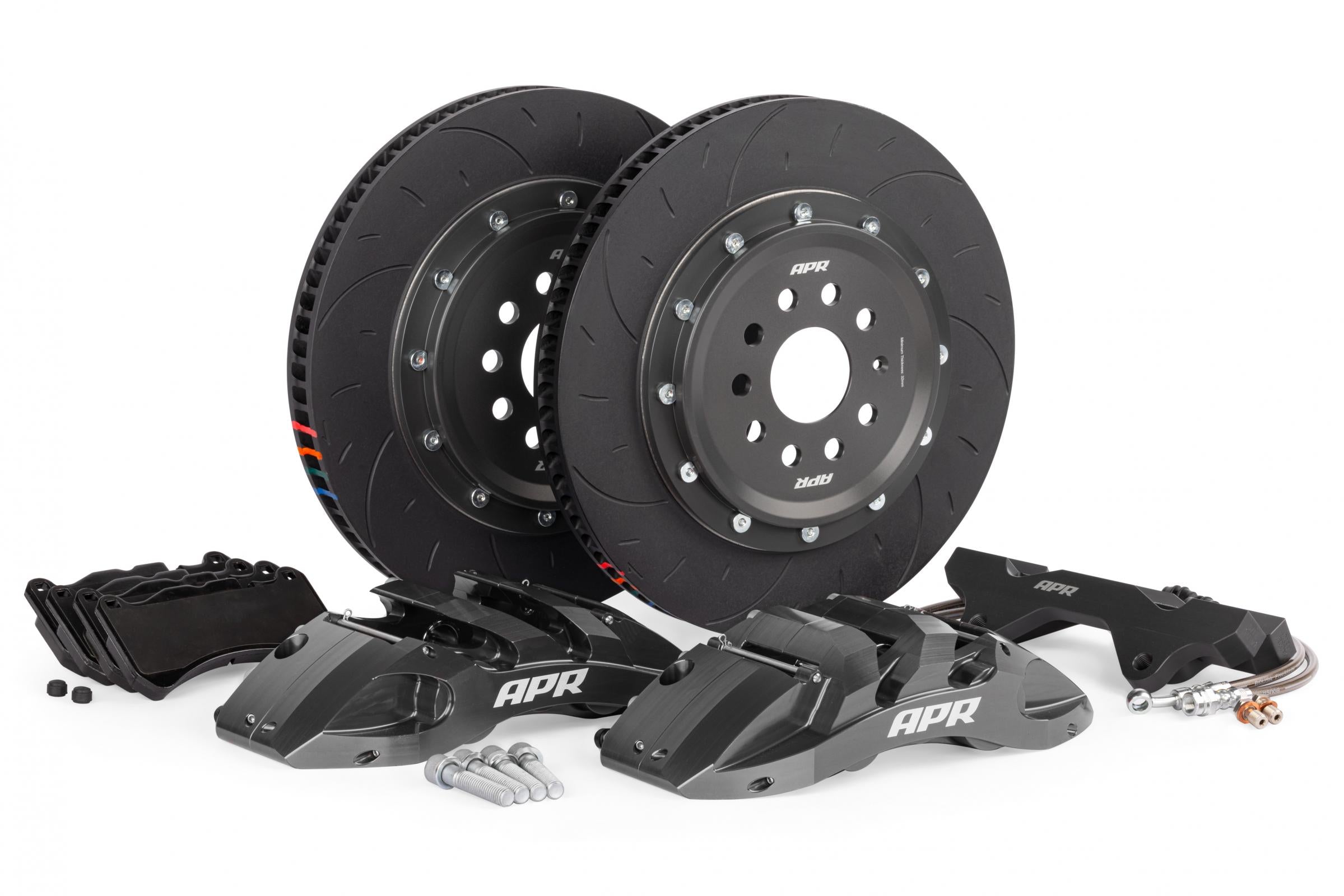 370x34mm 6-Piston Big Brake Kit Front Grey (MQB/MQBEVO 312mm) APR