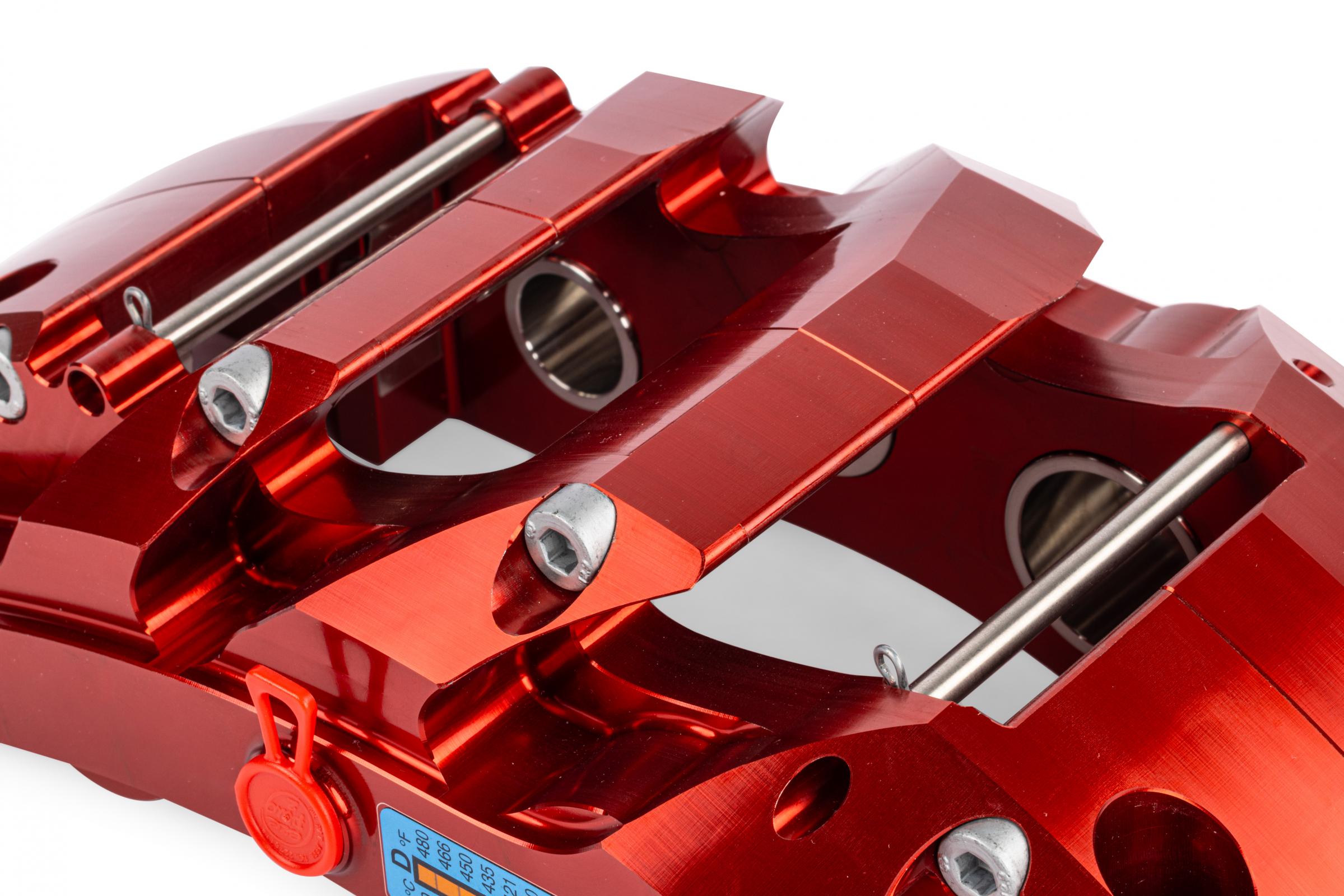 370x34mm 6-Piston Big Brake Kit Front Red (8V RS3) Fits Audi RS3 17-20 APR