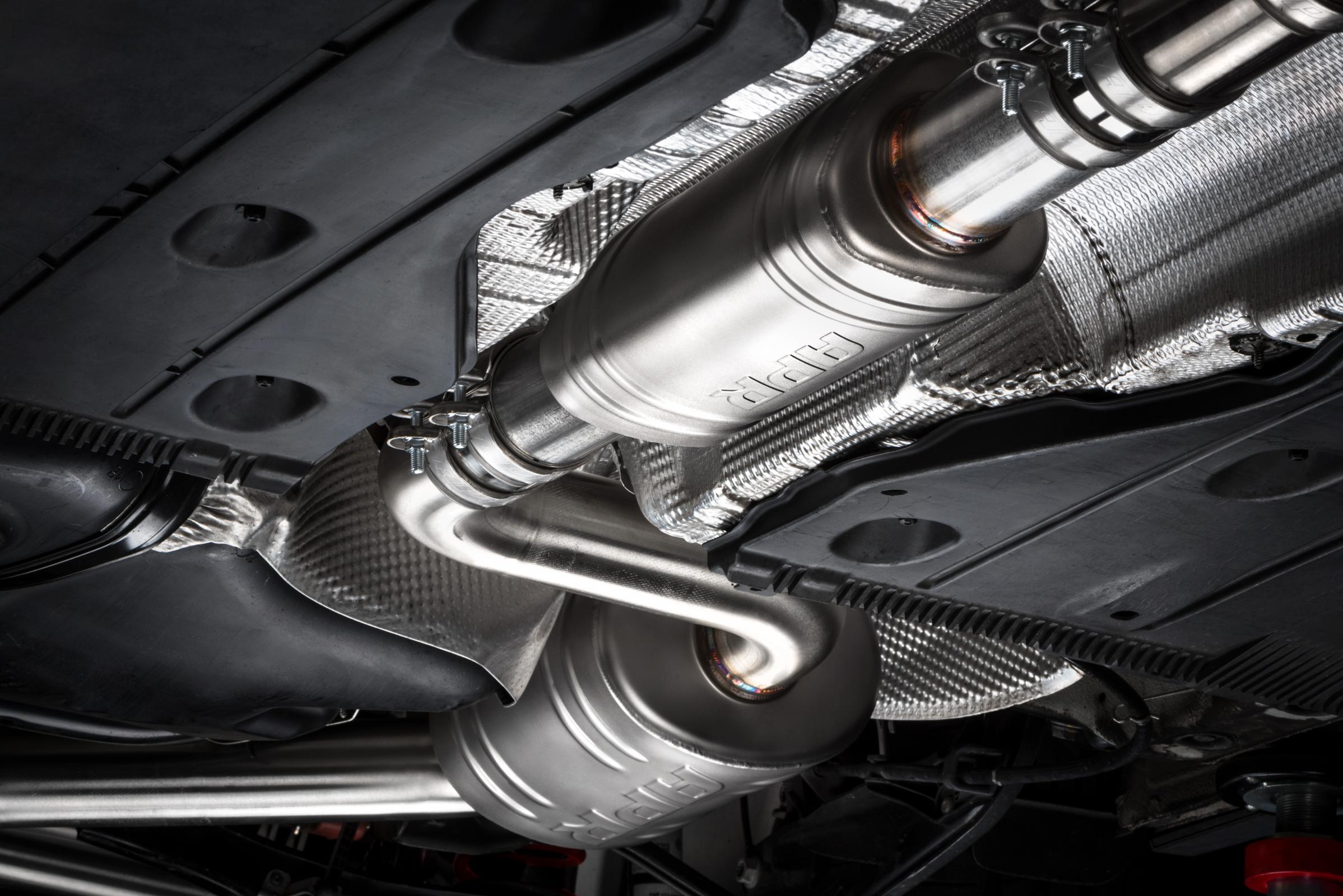 Catback Exhaust System Front Muffler GTI/TRC (MK7/MK7.5) Fits 2015-2021 Volkswagen GTI with APR Catback APR