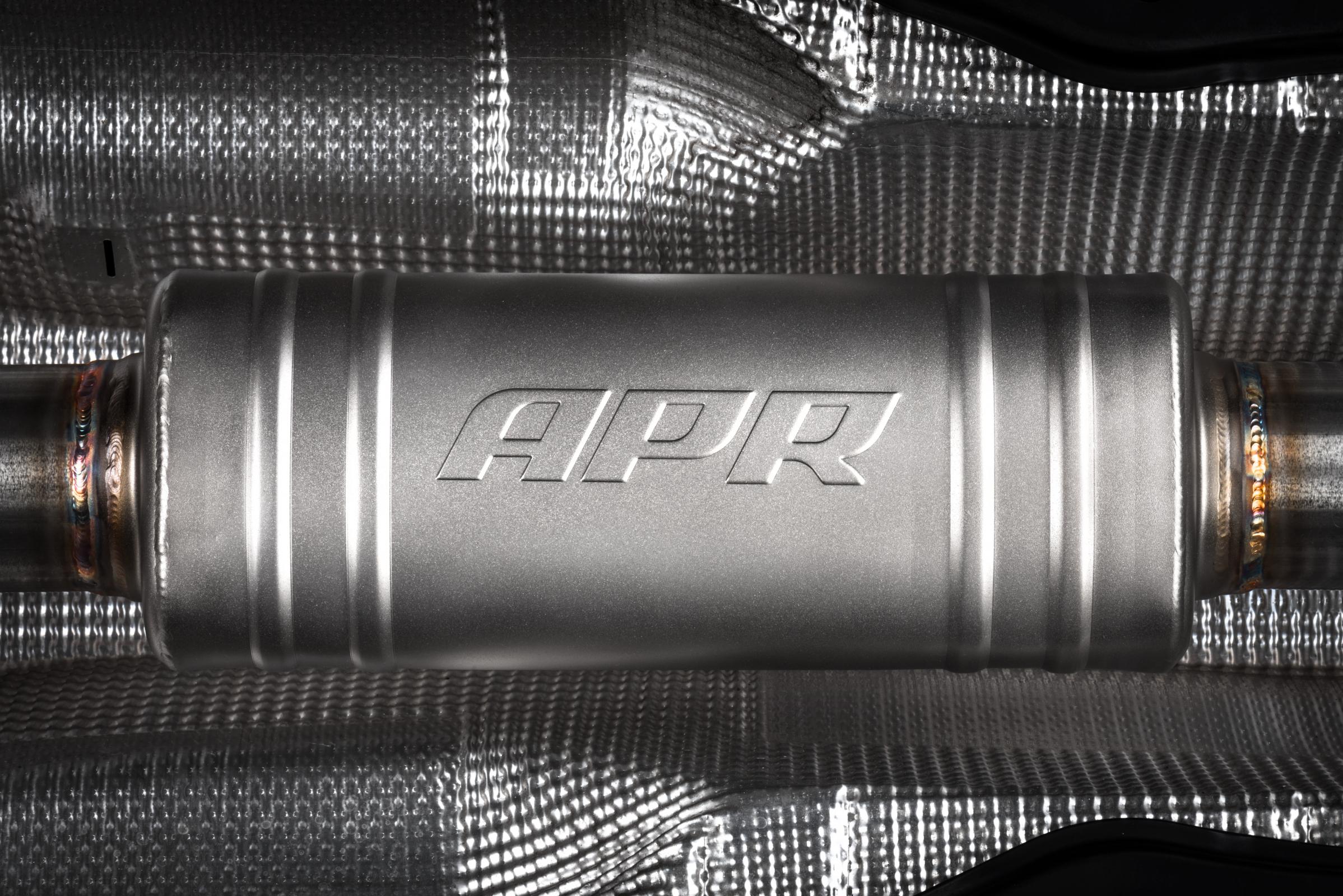 Catback Exhaust System Front Muffler GTI/TRC (MK7/MK7.5) Fits 2015-2021 Volkswagen GTI with APR Catback APR
