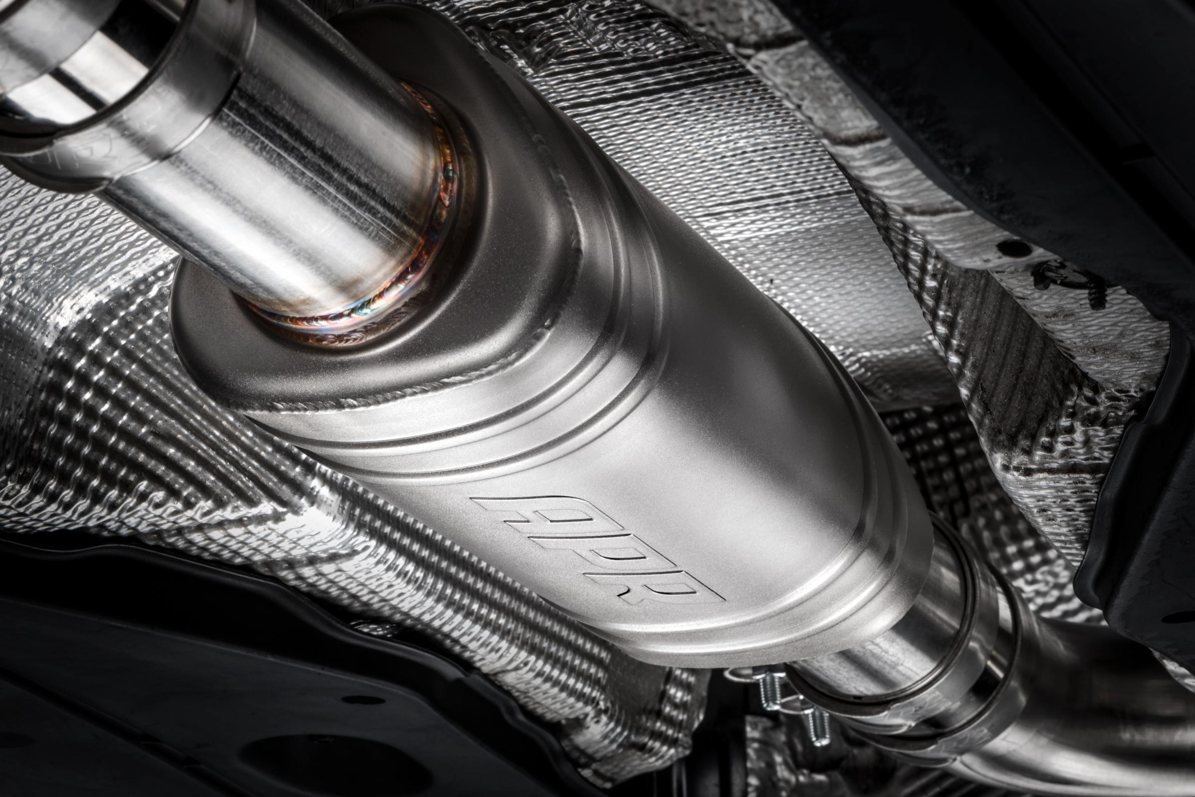 Catback Exhaust System Front Muffler GTI/TRC (MK7/MK7.5) Fits 2015-2021 Volkswagen GTI with APR Catback APR