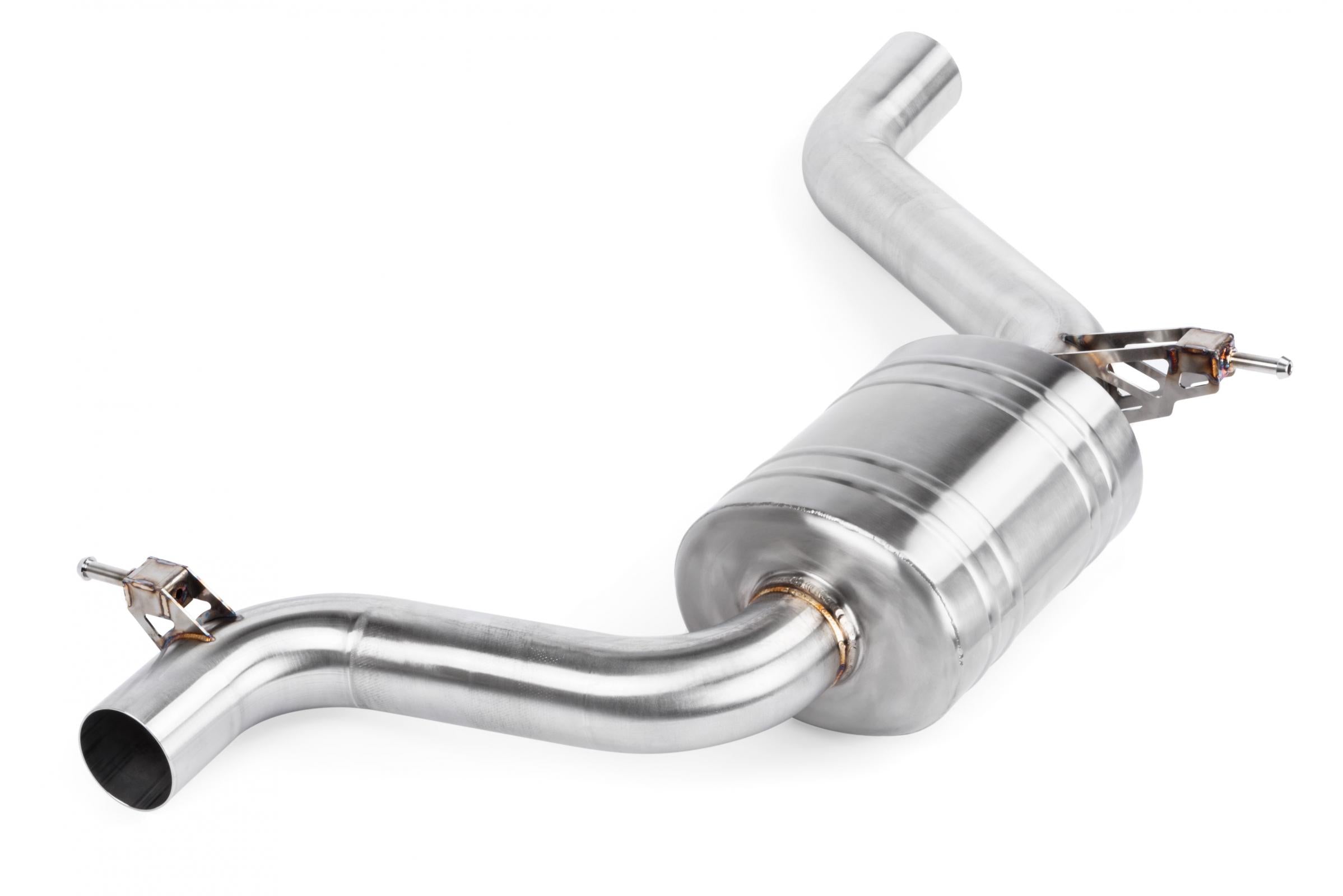 Catback Exhaust System (w/ Front Muffler) GTI (MK7.5) Fits 2018-2021 Volkswagen GTI APR