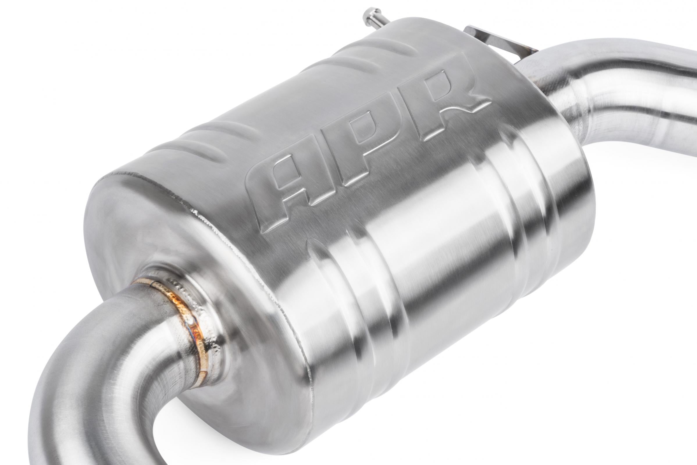 Catback Exhaust System (w/ Front Muffler) GTI (MK7.5) Fits 2018-2021 Volkswagen GTI APR