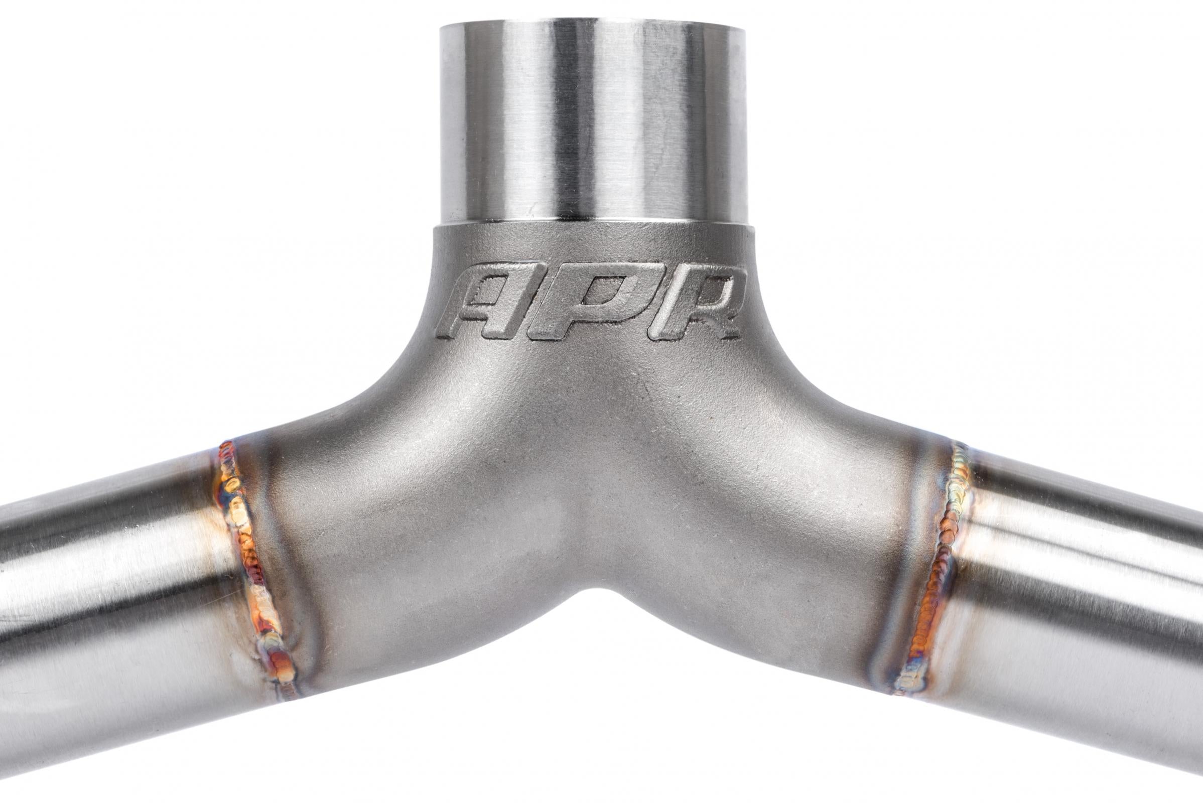 Catback Exhaust System (w/ Front Muffler) GTI (MK7.5) Fits 2018-2021 Volkswagen GTI APR