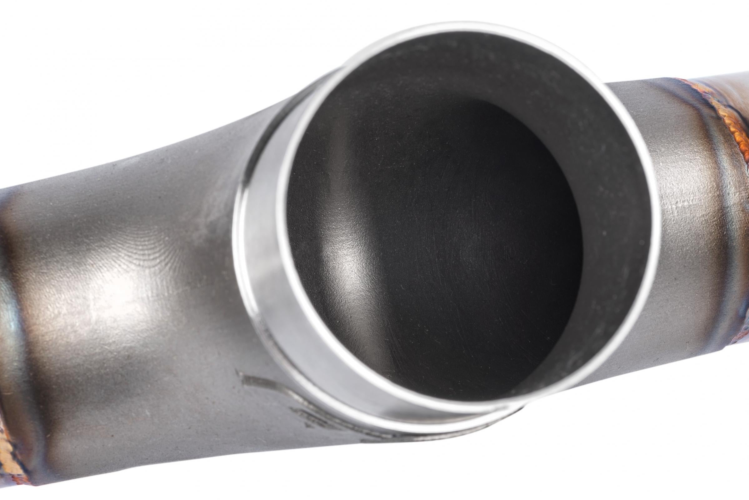 Catback Exhaust System (w/ Front Muffler) GTI (MK7.5) Fits 2018-2021 Volkswagen GTI APR