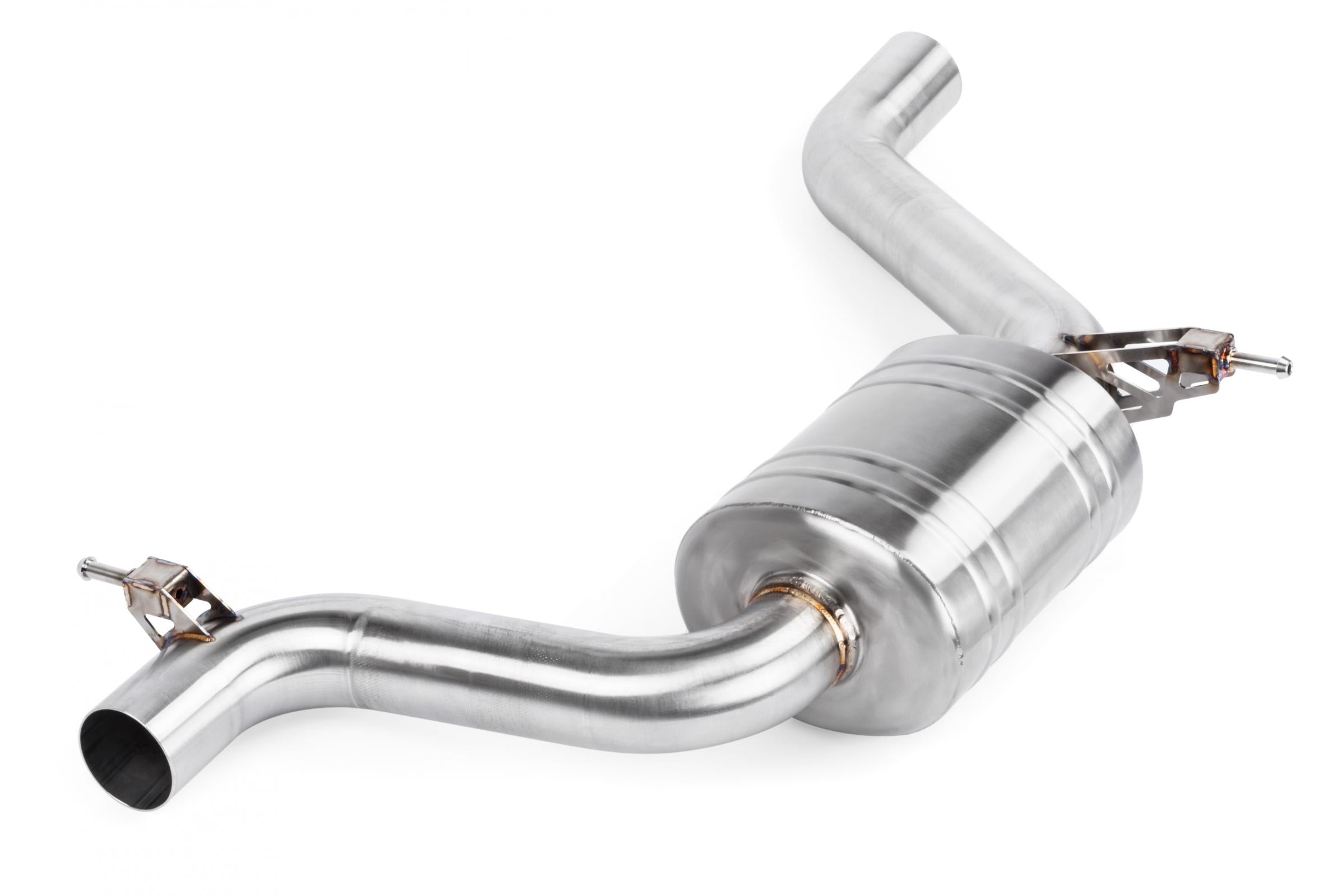 Catback Exhaust System (w/ Front Muffler) GTI (MK7) Fits 2015-2017 Volkswagen GTI APR