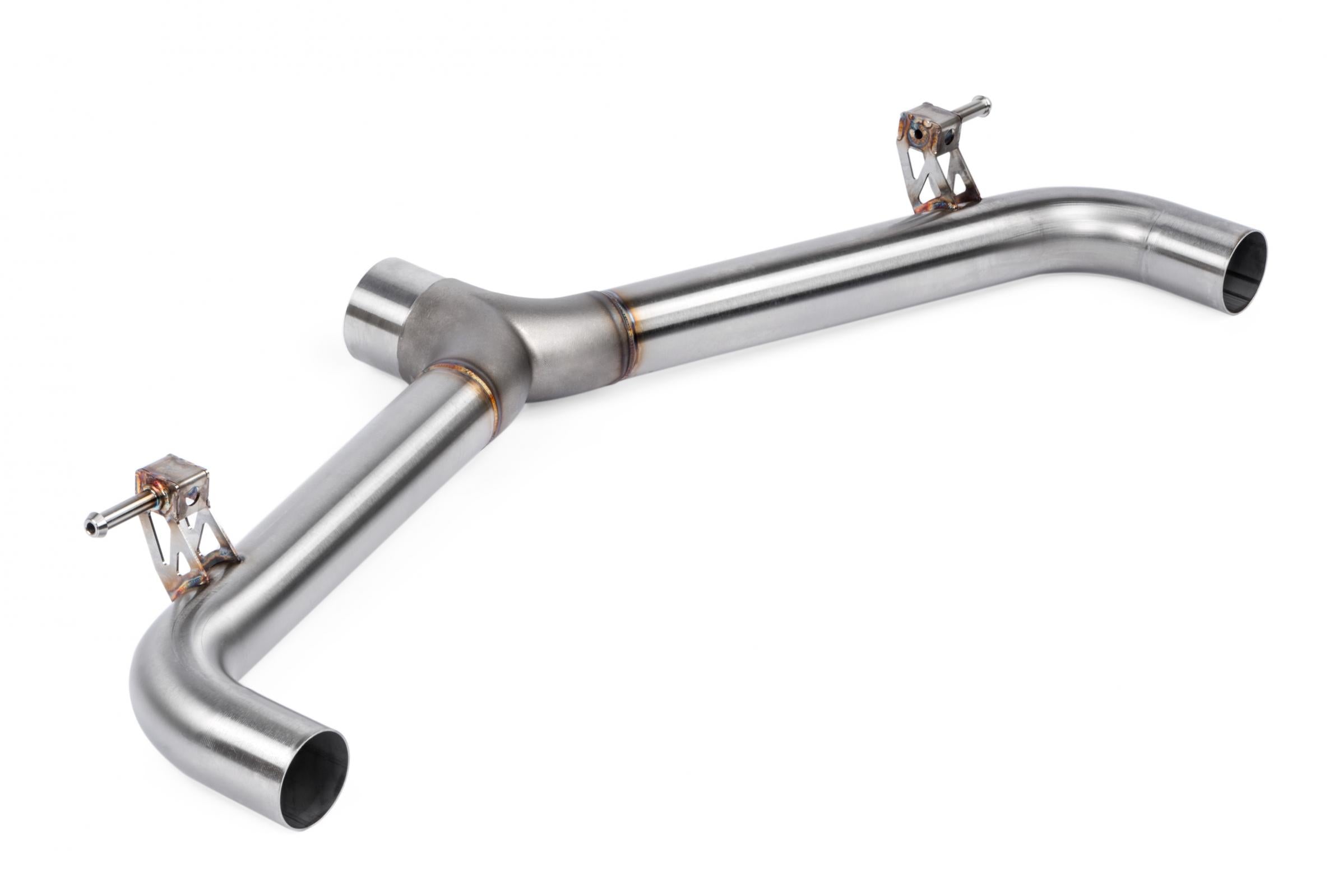 Catback Exhaust System (w/ Front Muffler) GTI (MK7) Fits 2015-2017 Volkswagen GTI APR