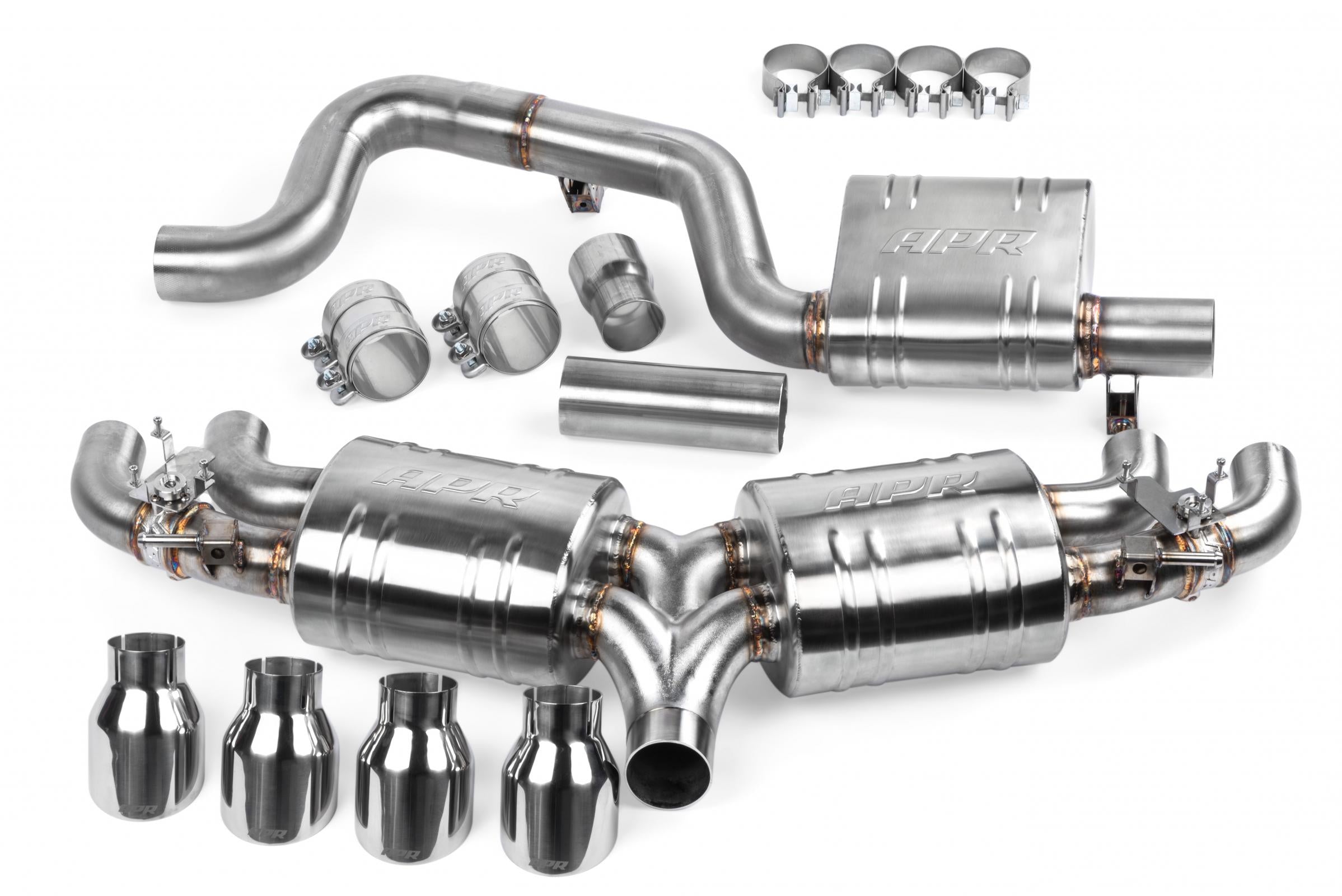 Catback Exhaust System Fits 2018-2019 Volkswagen Golf R MK7.5 APR