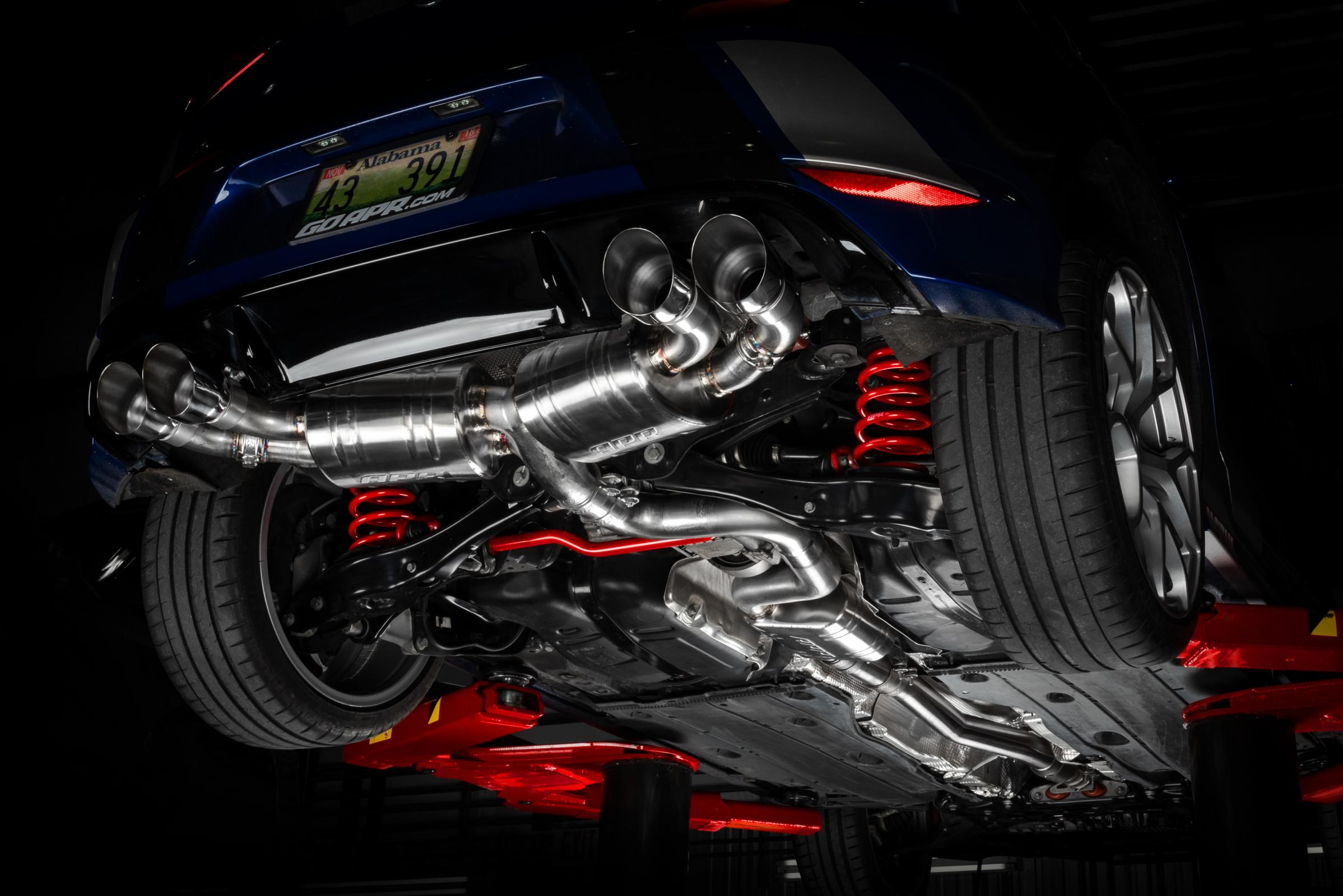 Catback Exhaust System Fits 2018-2019 Volkswagen Golf R MK7.5 APR