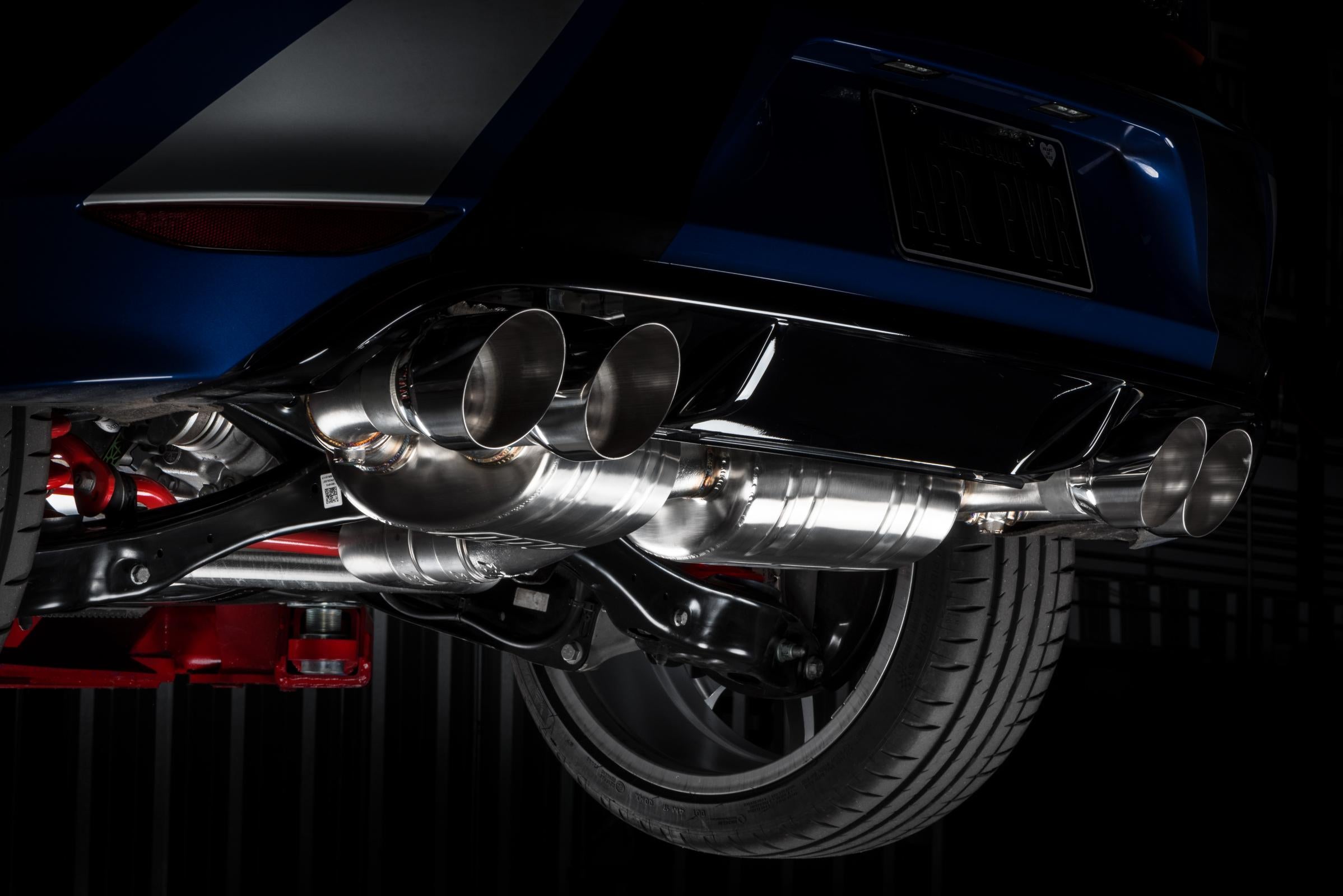Catback Exhaust System Golf R (MK7) Fits 2015-2017 Volkswagen Golf R APR
