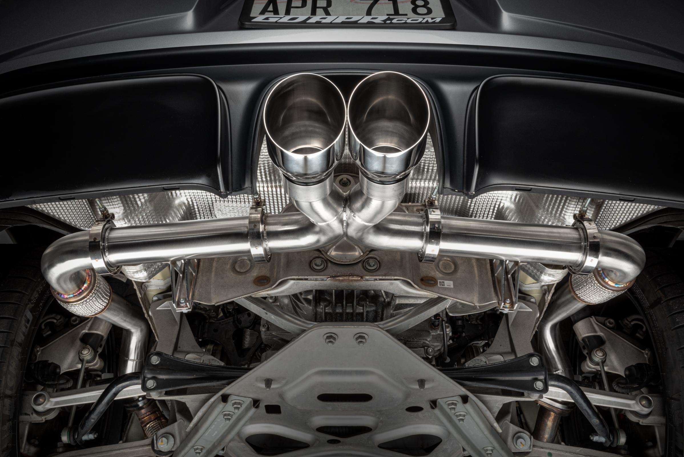 Catback Exhaust System Fits 2017-2024 Porsche Boxster and Cayman 2.0T and 2.5T APR