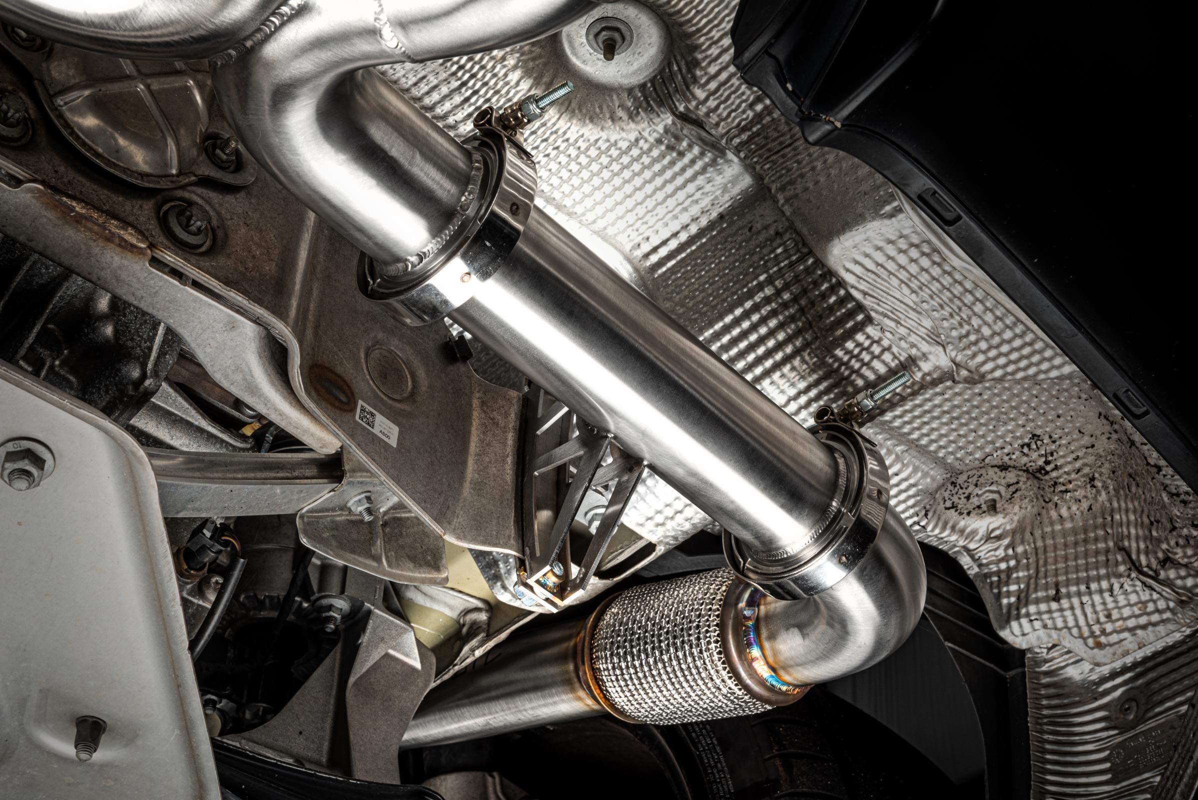 Catback Exhaust System Fits 2017-2024 Porsche Boxster and Cayman 2.0T and 2.5T APR