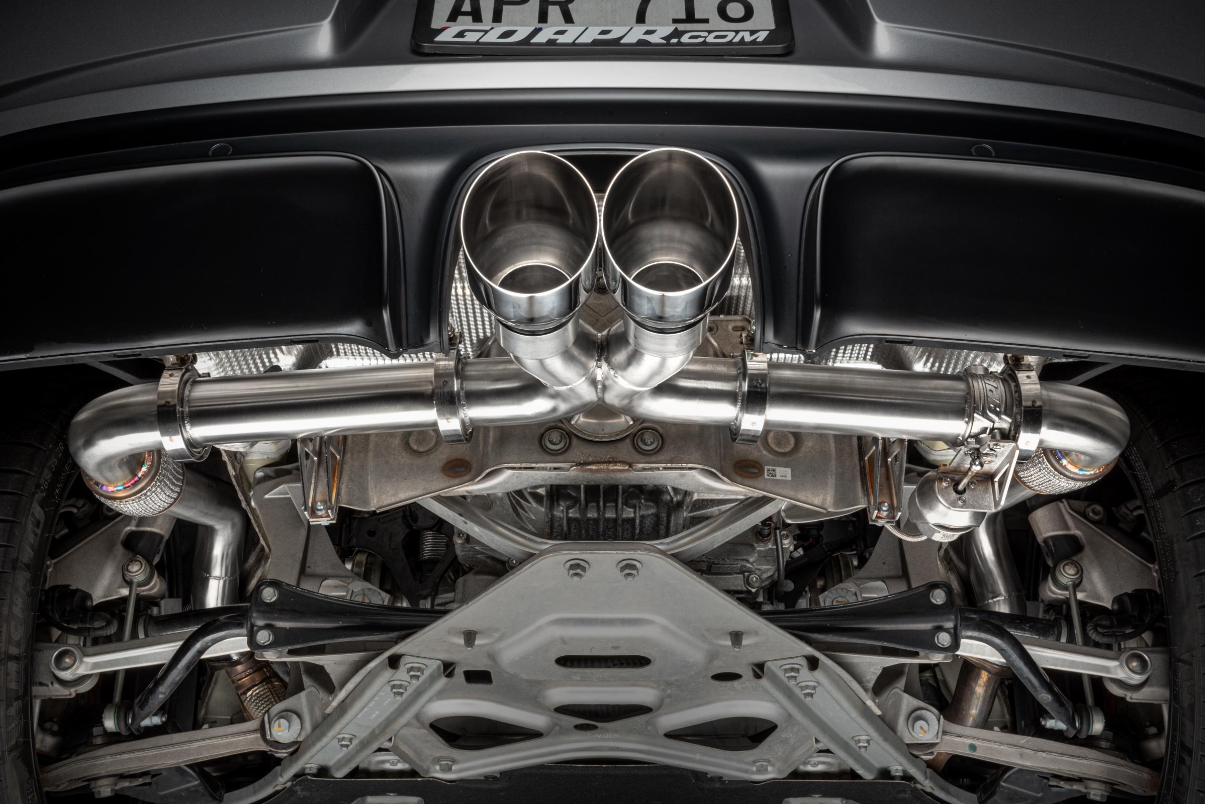 Catback Exhaust System Fits 2017-2024 Porsche Boxster and Cayman 2.0T and 2.5T APR