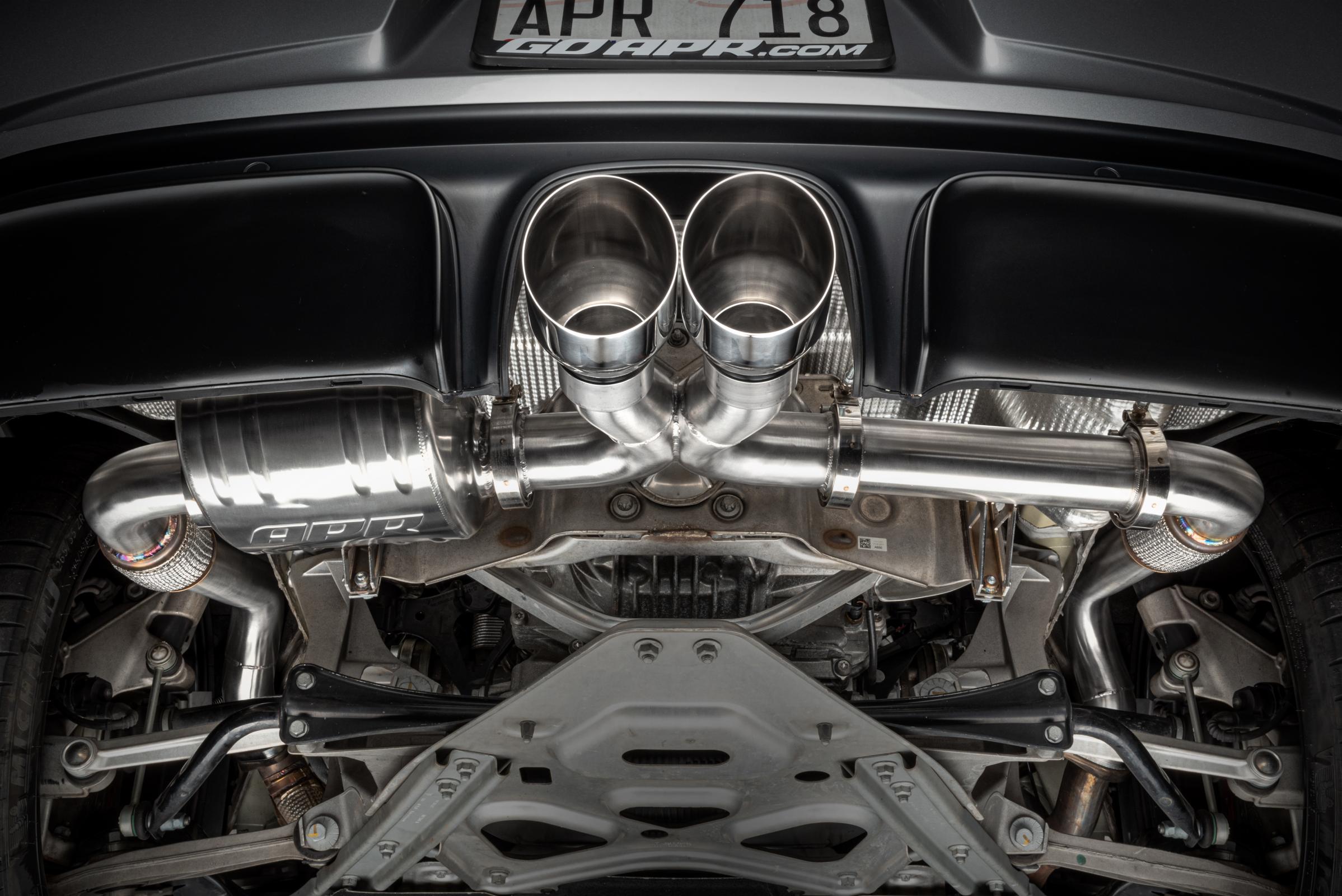 Catback Exhaust System Fits 2017-2024 Porsche Boxster and Cayman 2.0T and 2.5T APR