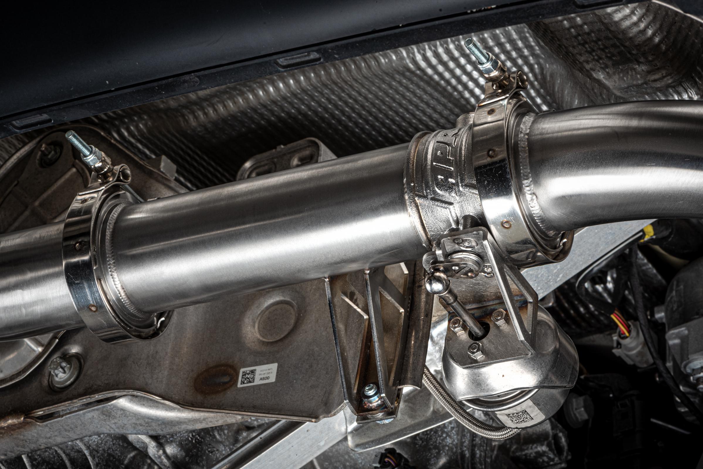 Catback Exhaust System Right Valve 718 (982) 2.0T/2.5T Fits 2017-2024 Porsche Boxster, Cayman with APR Catback APR