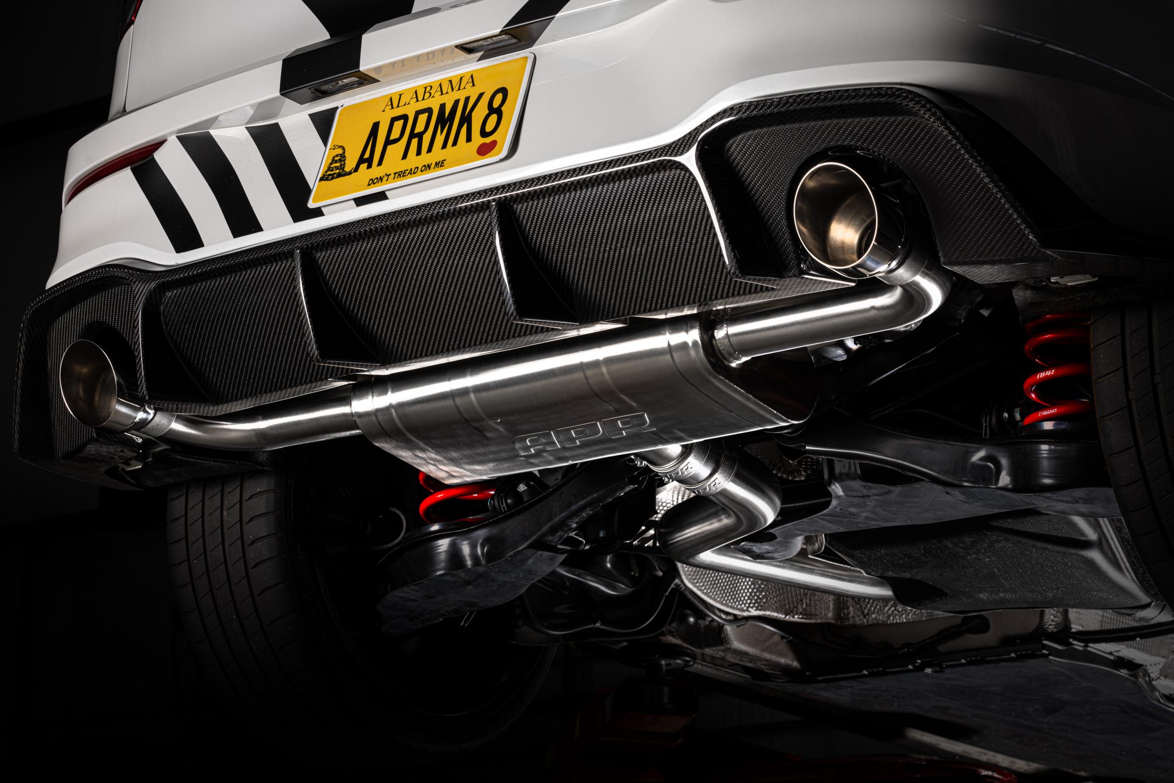 Catback Exhaust System Fits 2022-2024 Volkswagen GTI MK8 APR