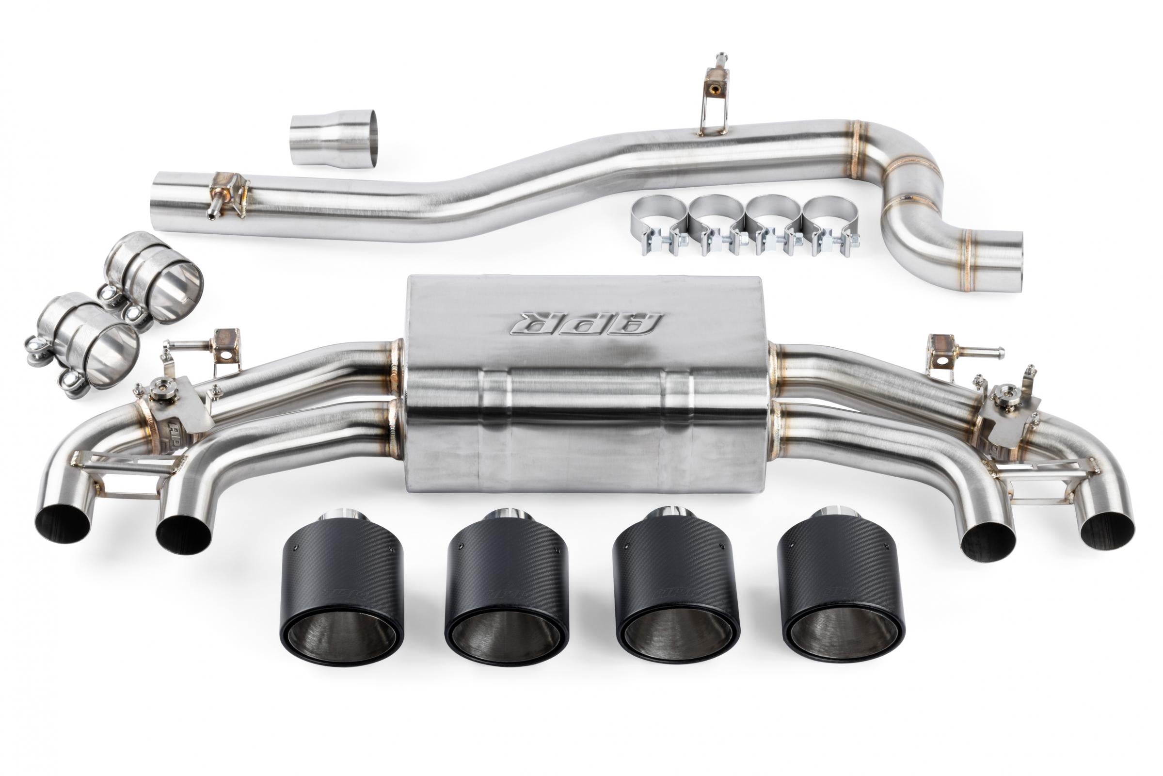 Catback Exhaust System Fits 2022-2025 Volkswagen Golf R MK8 APR