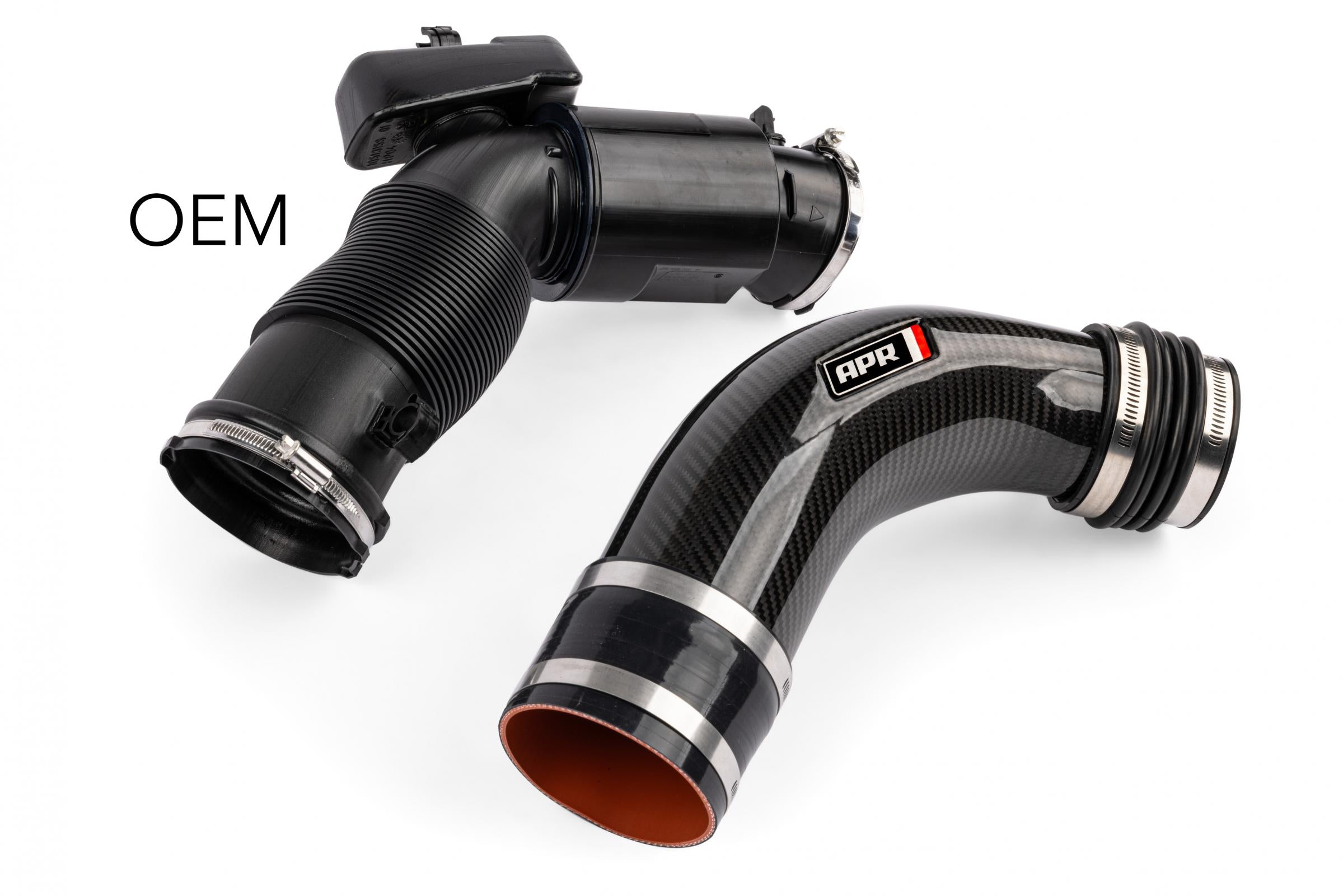 Carbon Fiber Intake B8 3.0T Throttle Inlet Pipe Fits Audi Q5 13-17, S4 10-16, S5 10-17, SQ5 14-17 APR