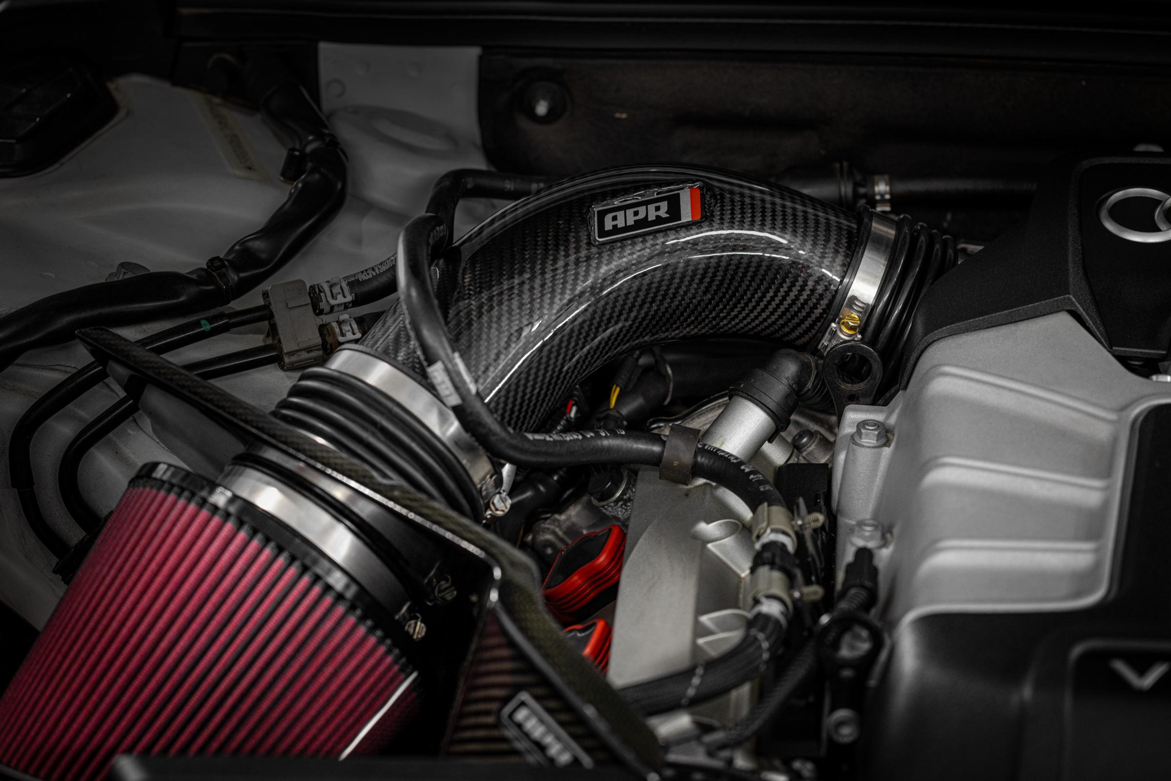 Carbon Fiber Intake B8 3.0T Throttle Inlet Pipe Fits Audi Q5 13-17, S4 10-16, S5 10-17, SQ5 14-17 APR
