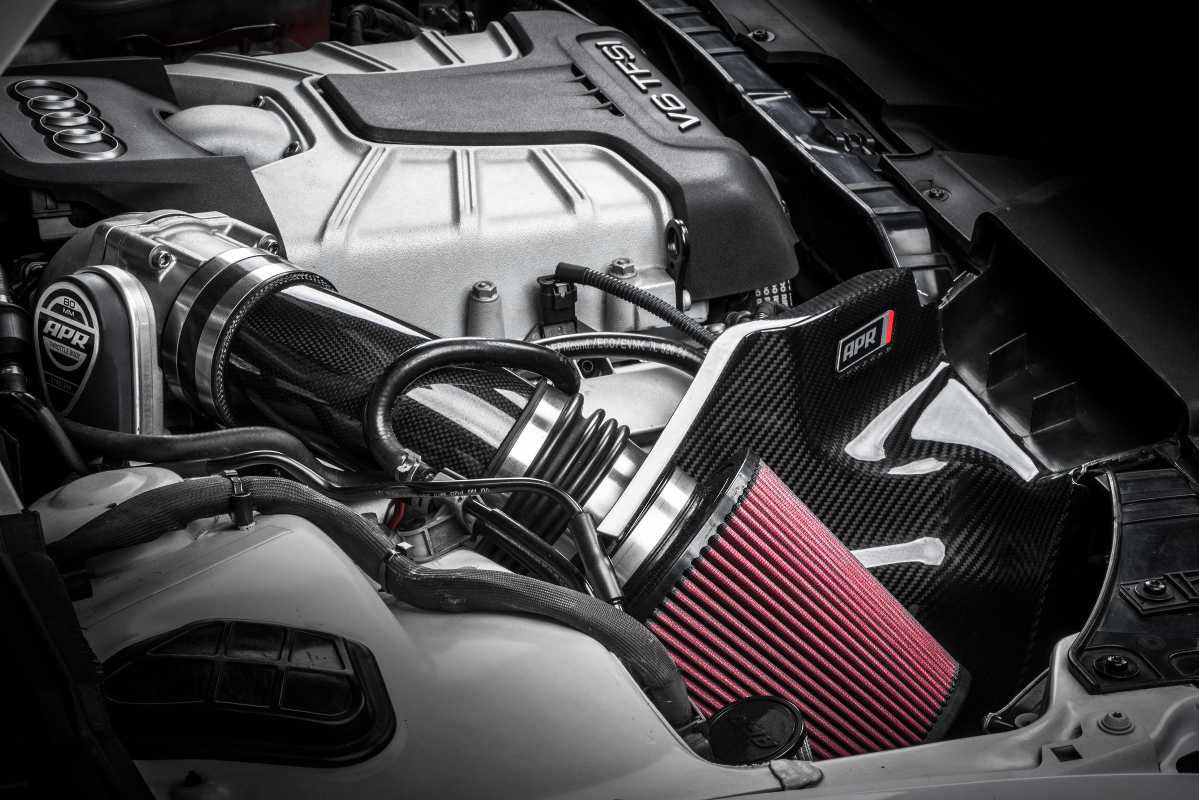 Open Carbon Fiber Intake B8 6 and 8-Cylinder Fits 2013-2017 Audi Q5 2010-2016 Audi S4/S5 2014-2017 Audi SQ5 APR