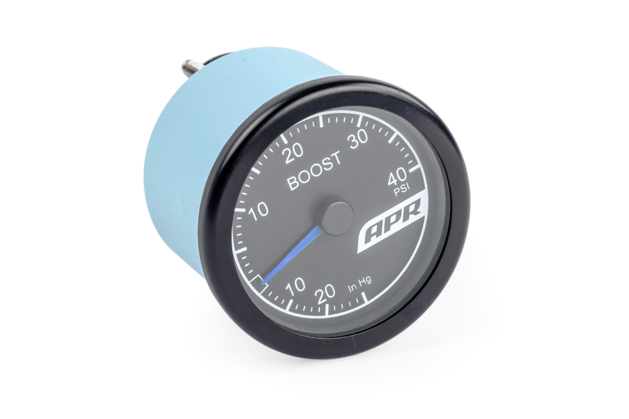 Universal Mechanical Boost Gauge System (Blue) Universal Fitment for most Turbo and Supercharged VW, Audi, Seat, Skoda, Cupra, Bentley, Porsche, and Lamborghni Vehicles APR
