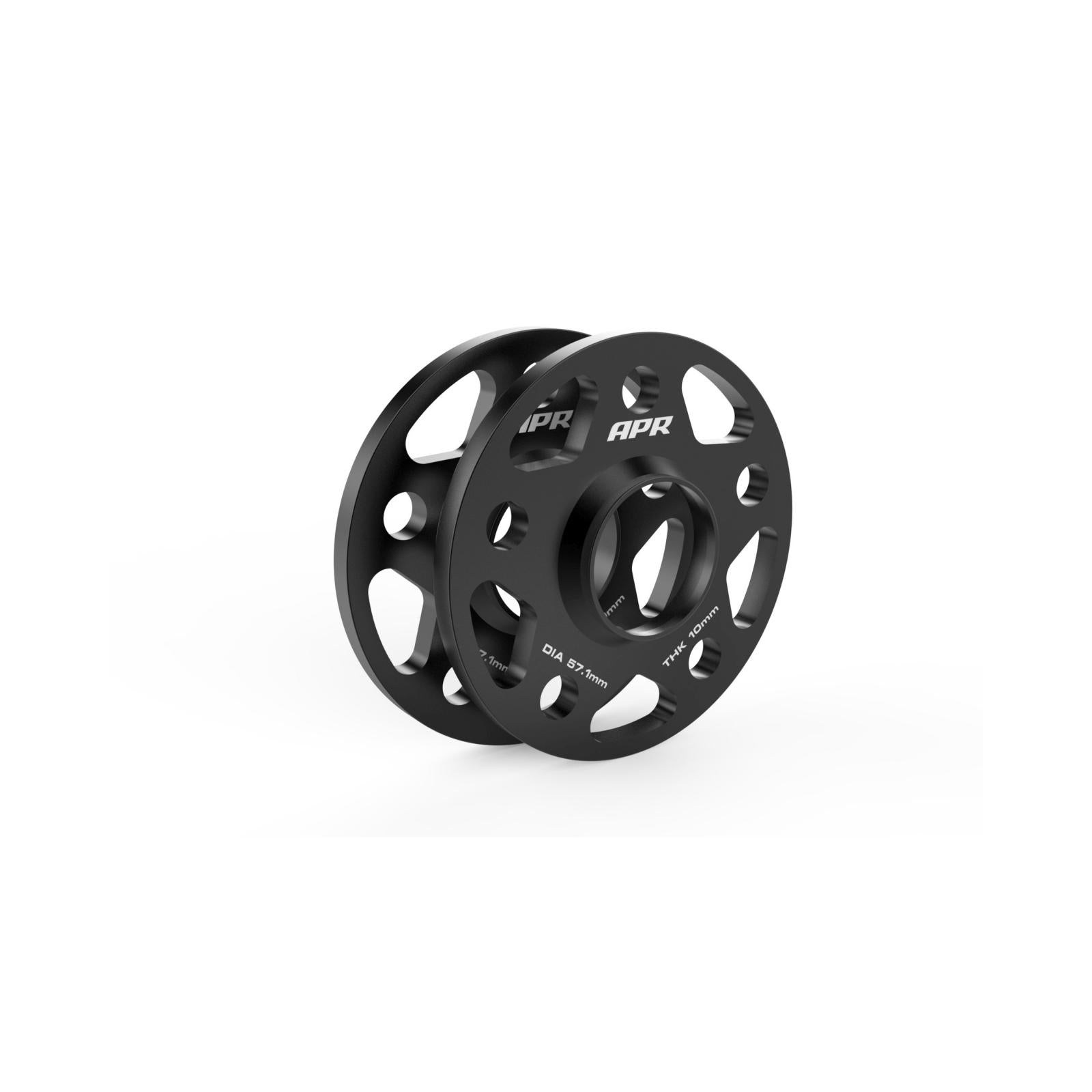 Wheel Spacers (Set of 2) 57.1mm CB 10mm Thick APR Spacers 57.1mm CB 5x112 10mm Thick APR