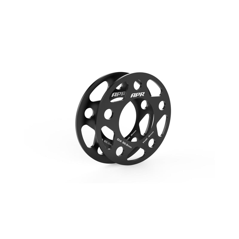 Wheel Spacers (Set of 2) 66.5mm CB 4mm Thick APR Spacers 66.5mm CB 5x112 4mm Thick APR