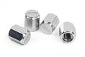 Valve Stem Caps Silver Stylish valve stem caps in Silver APR