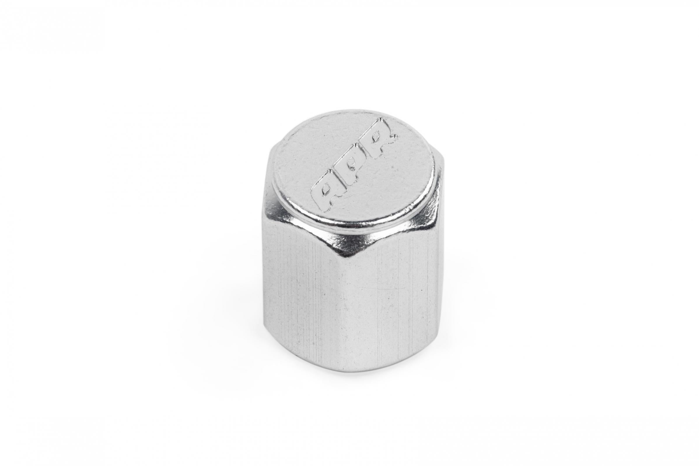 Valve Stem Caps Silver Stylish valve stem caps in Silver APR