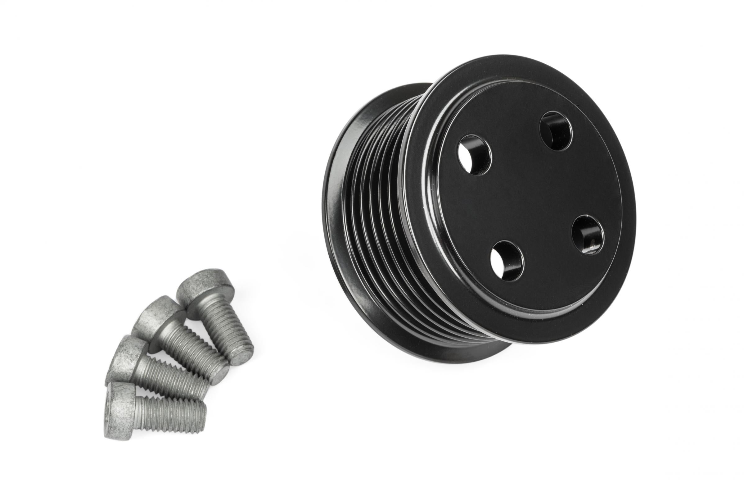 Supercharger Drive and Crank Pulley with Belt Bolt on 3.0 TFSI Fits 2015-2018 Audi A6/A7/A8 2017-2019 Audi Q7 APR