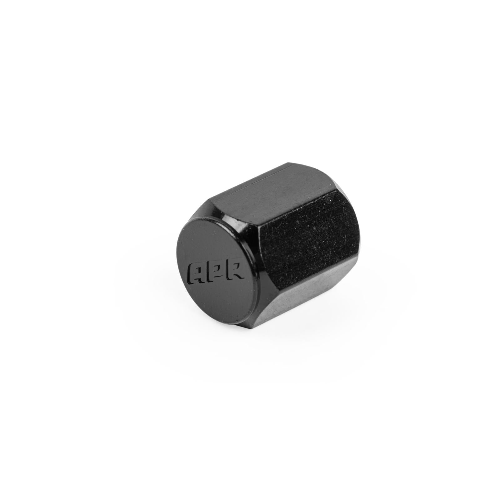 Valve Stem Caps Black Stylish valve stem caps in black APR