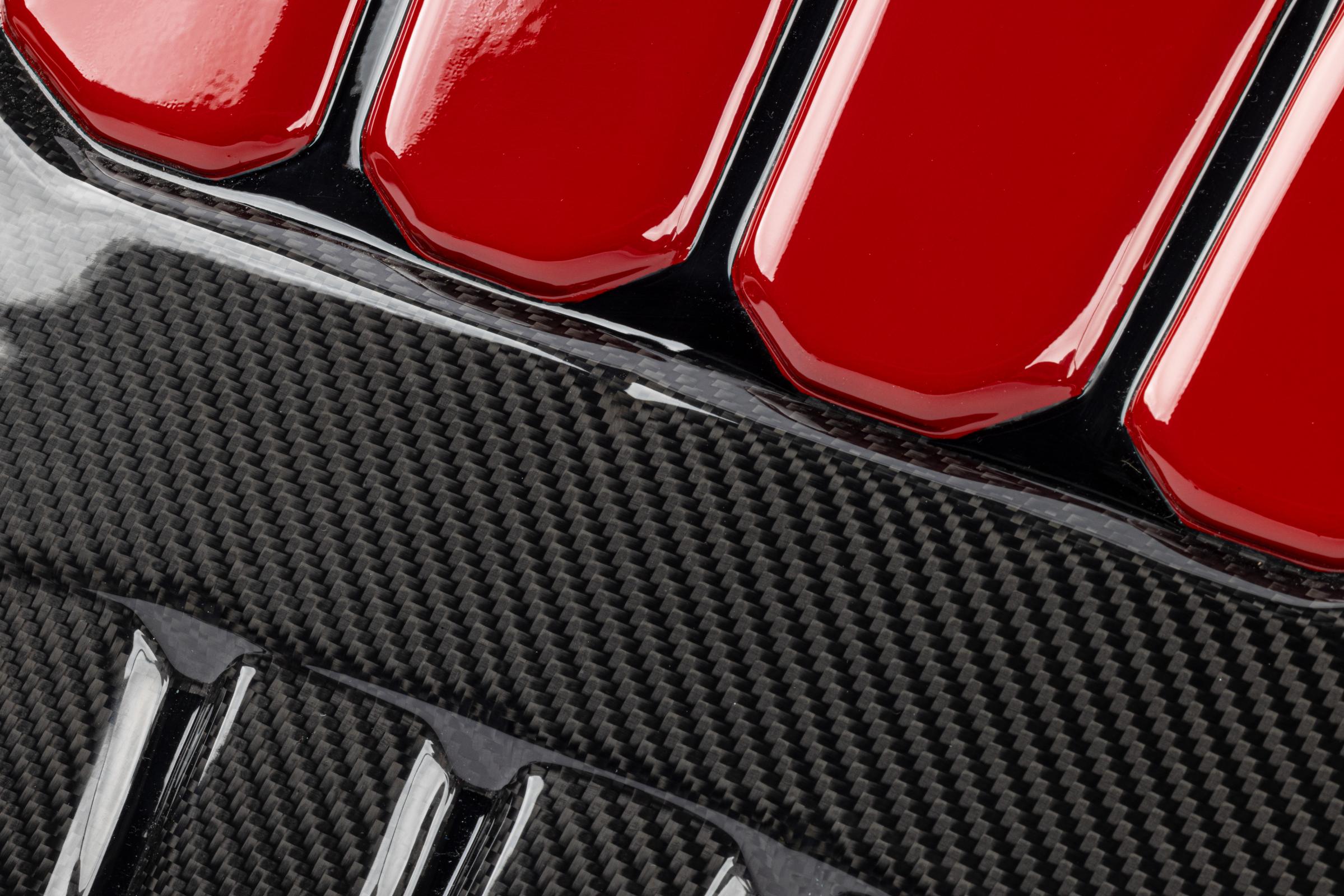 Engine Cover 2.0T EA888.4 Carbon Fiber Fits 2022-2024 Audi A3/A3 Quattro/S3/VW Arteon/Golf R/GTI 22-24 APR