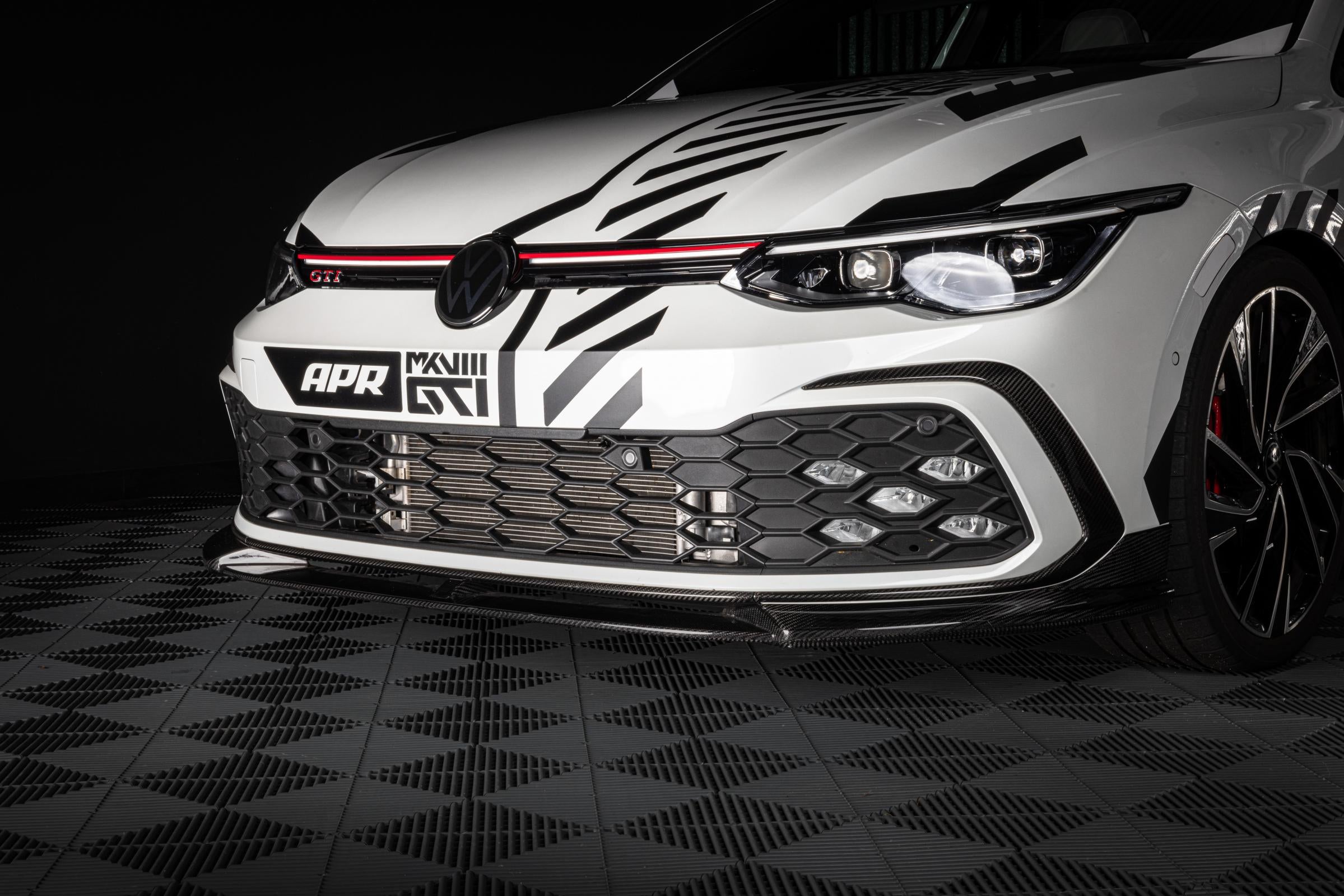 Carbon Fiber Front Lip Spoiler (MK8 GTI) Fits Volkswagen GTI 22-24 APR