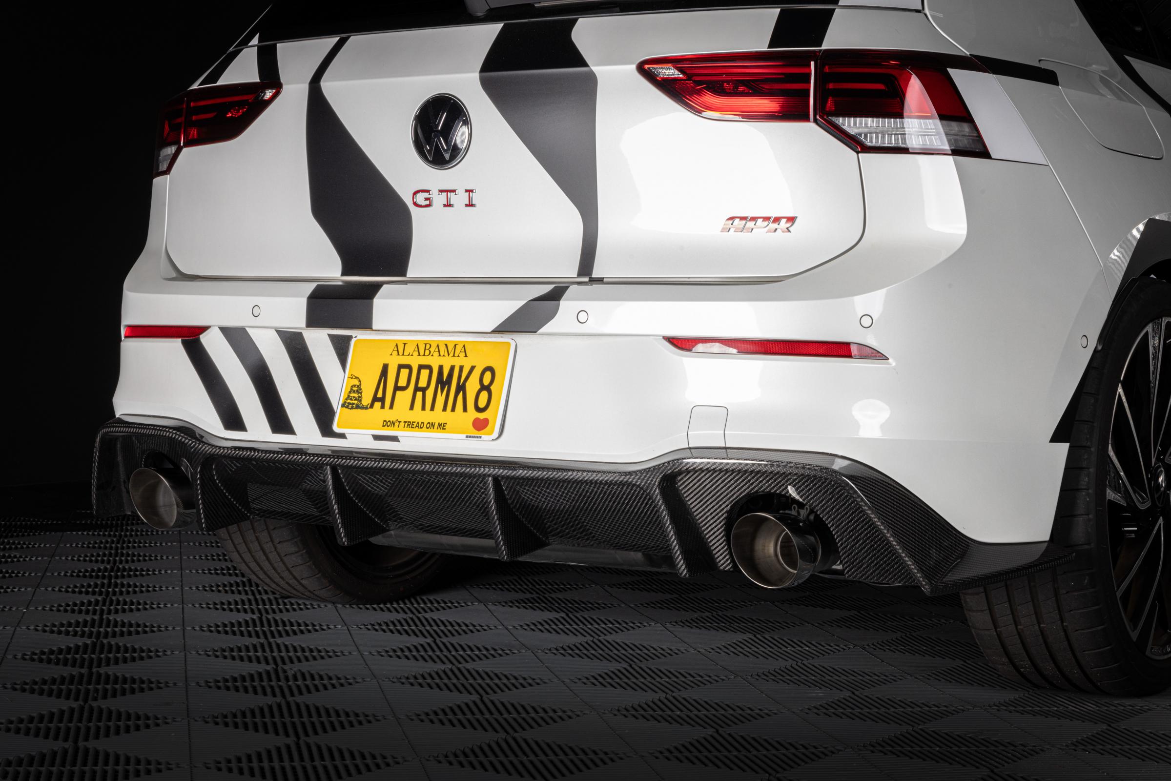 Carbon Fiber Rear Diffuser (MK8 GTI) Fits Volkswagen GTI 22-24 APR