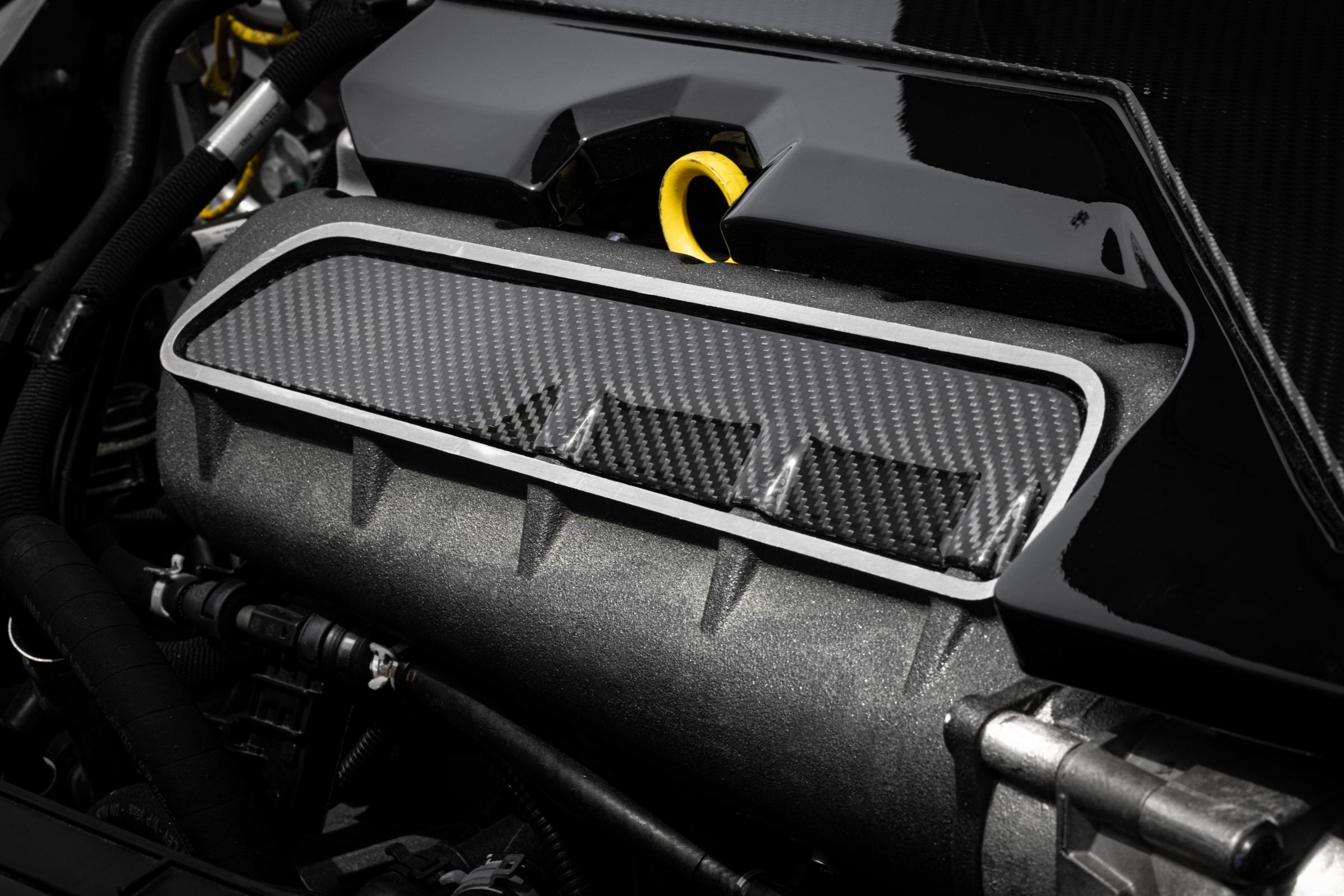 Intake Manifold Cover Plate 2.5T Carbon Fiber Fits Audi RS3 17-24, TT RS Quattro 12-22 APR