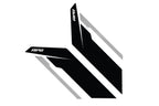 Sideburns Fender Decal Black APR / Silver Stripe APR