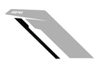 Sideburns Fender Decal Silver APR / Black Stripe APR