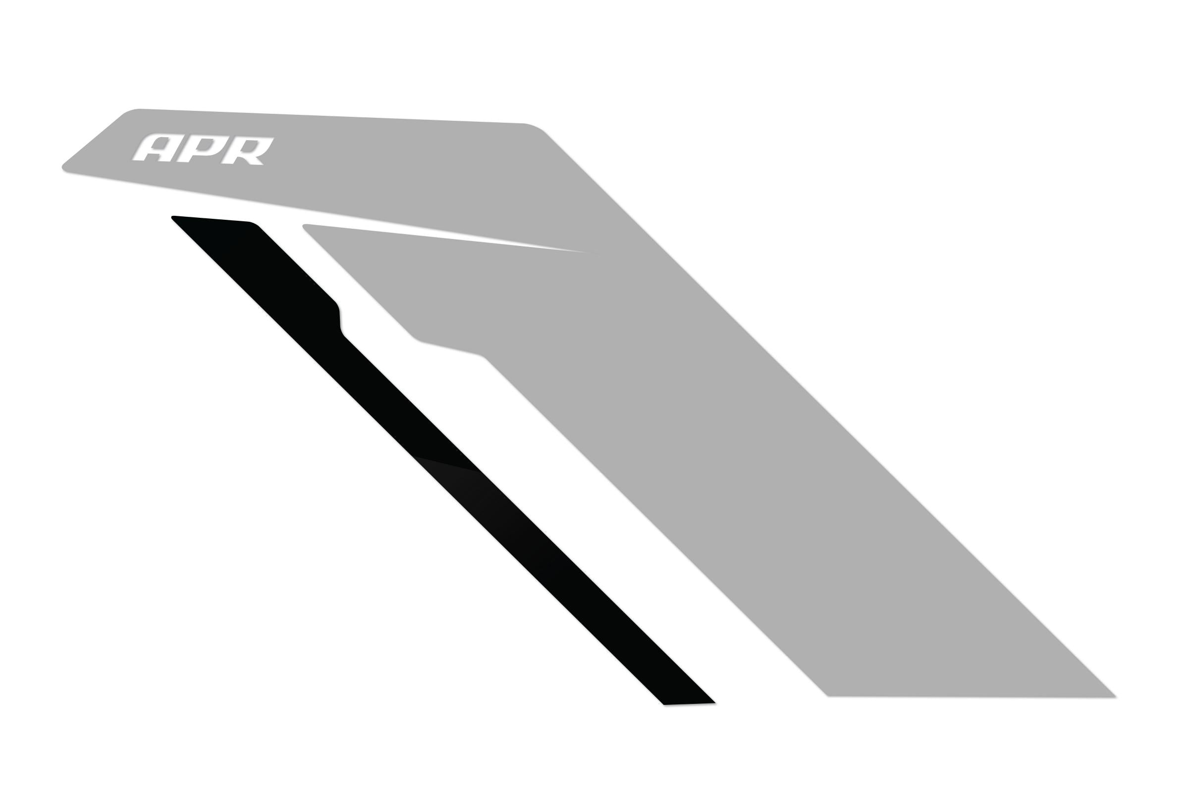 Sideburns Fender Decal Silver APR / Black Stripe APR