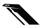 Sideburns Fender Decal Black APR / Black Stripe APR