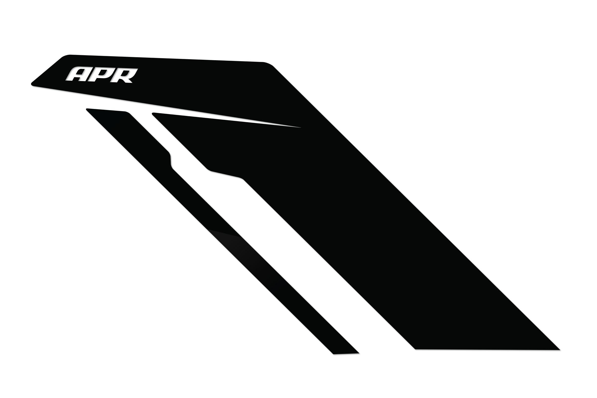 Sideburns Fender Decal Black APR / Black Stripe APR