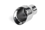 Double-Walled 4 Inch Slash-Cut Tips (Polished) Set of 2 Fits Universally on Various APR Exhaust Systems APR