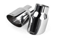 Single-Walled 3.5 Inch Slash-Cut Tips (Polished Silver) Set of 2 Fits Universally on Various APR Exhaust Systems APR